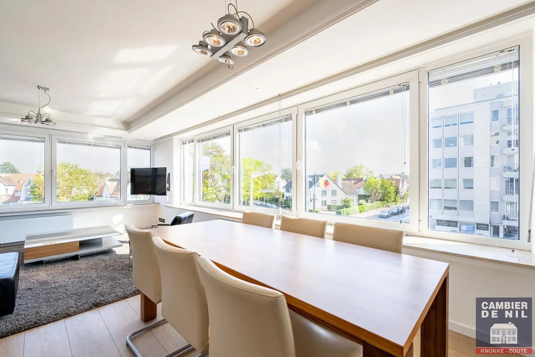 Hoekappartement op topligging met open zichten te Knokke-Heist foto 4