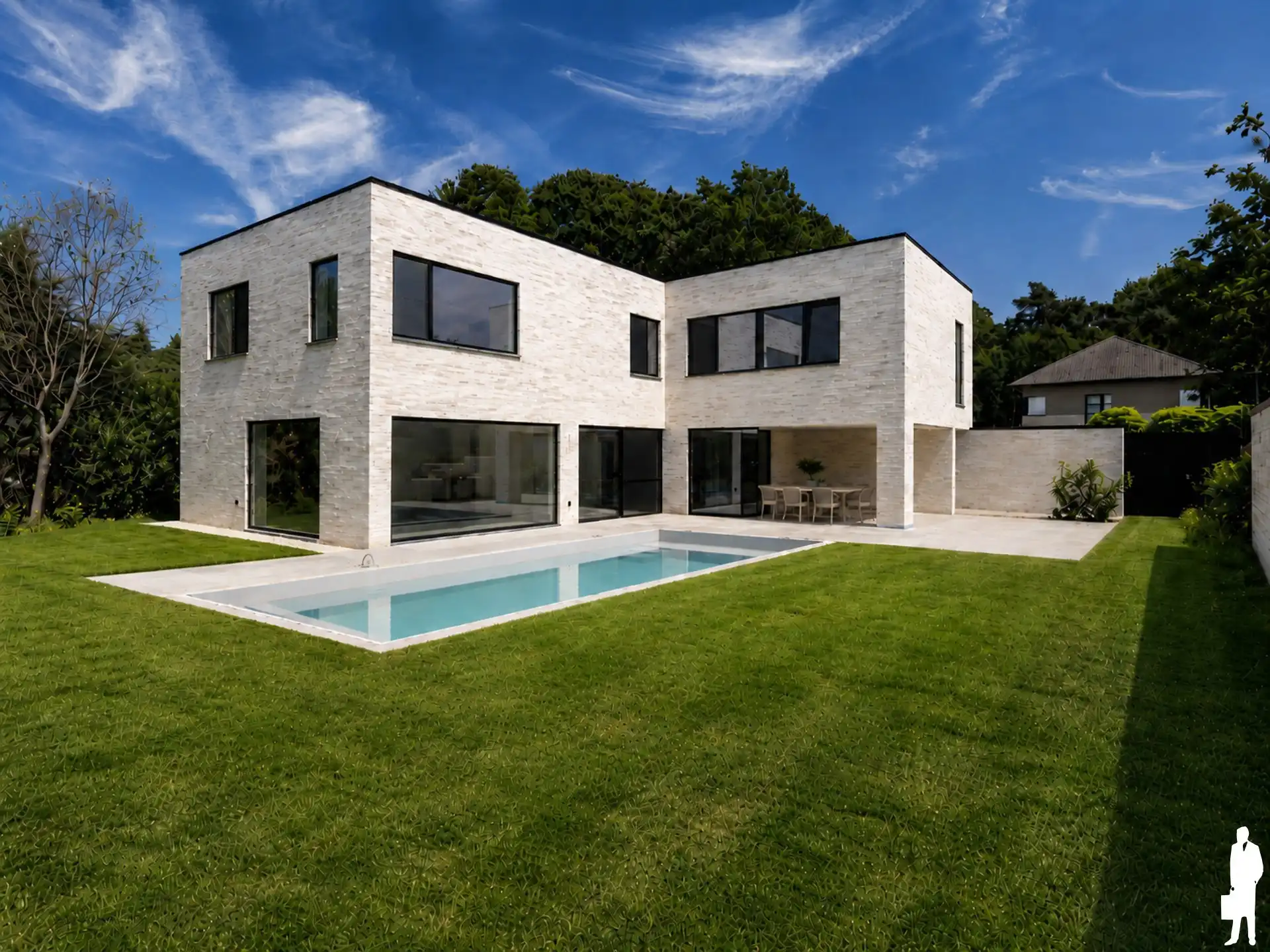 Exclusieve nieuwbouwvilla met zwembad in Kasterlee foto 2