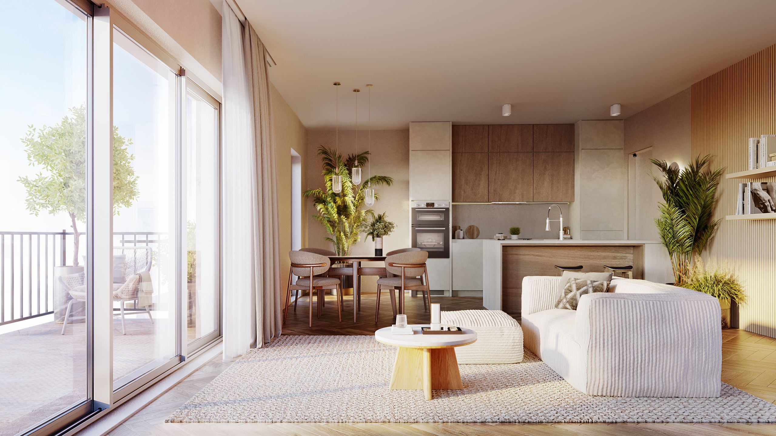 Lichtrijke, energiezuinige nieuwbouw duplex te Oudegem! foto 2