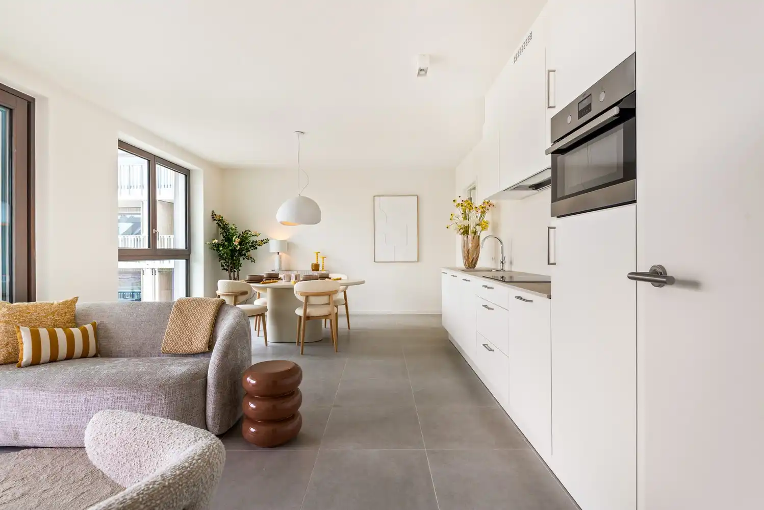 1-slaapkamerappartement met groot terras – De Lesselier foto 7