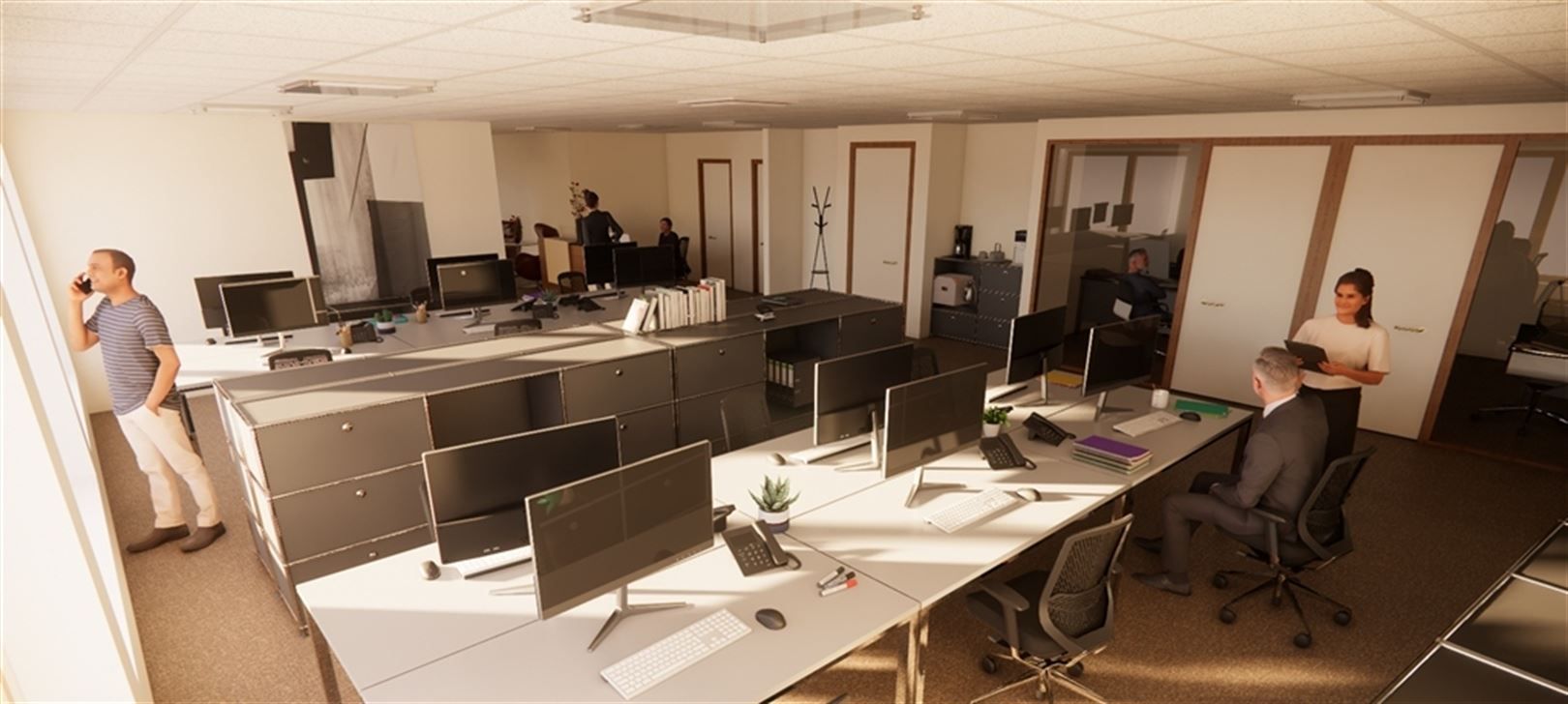 Nieuwbouw kantoren op strategische locatie in Destelbergen foto 11