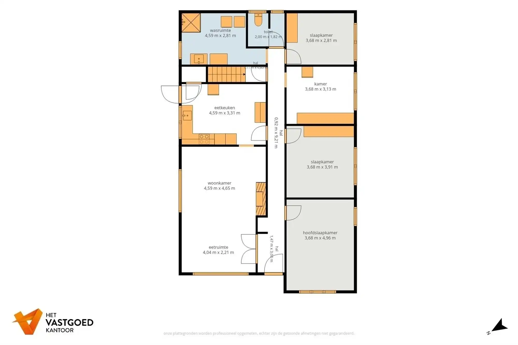 INSTAPKLARE GELIJKVLOERSE WONING MET 4 SLPKS OP RUSTIGE LIGGING foto 22