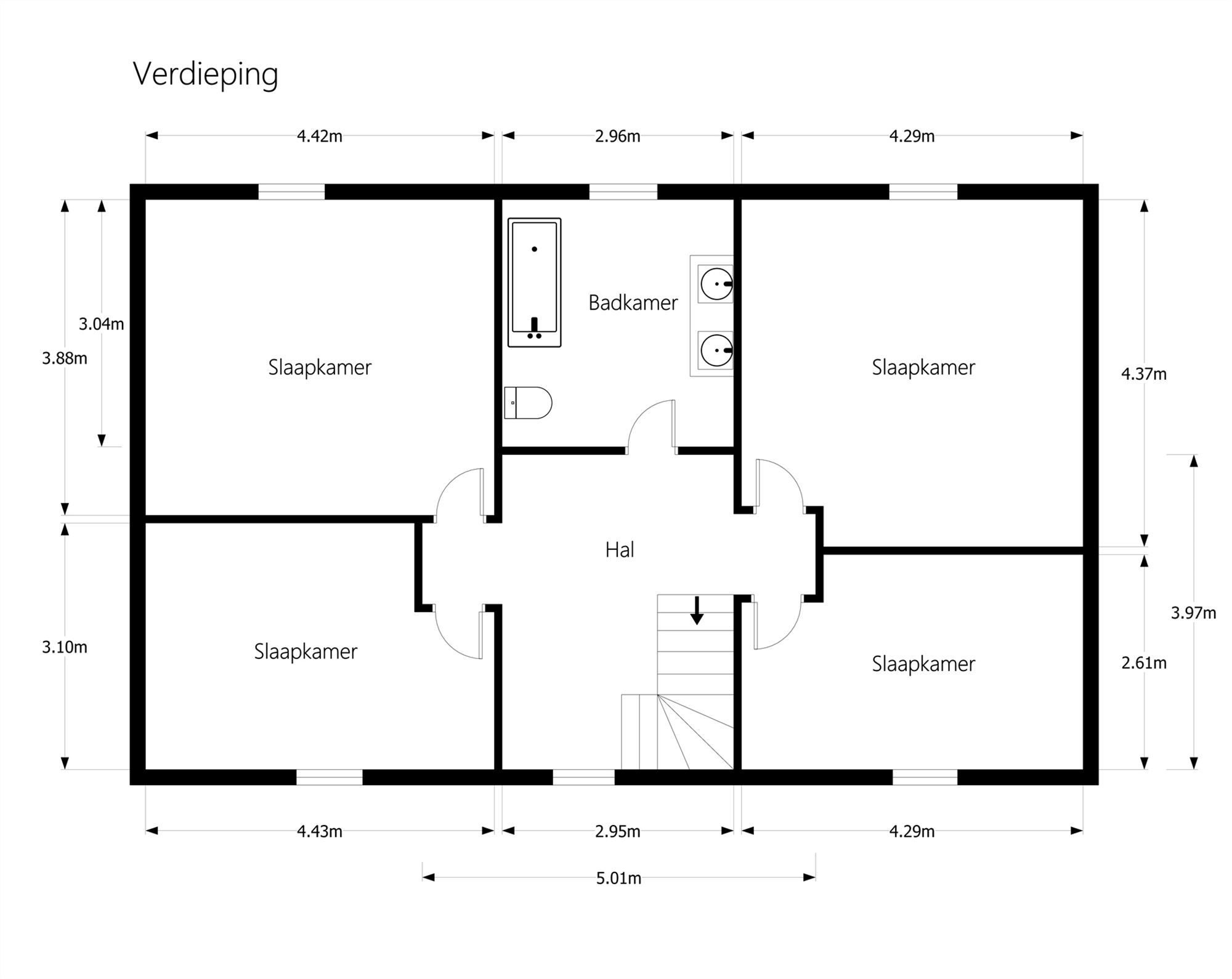 UITSTEKEND ONDERHOUDEN EN KARAKTERVOLLE WONING MT 4 SLAAPKAMERS, UITERST RUSTIG GELEGEN OP EEN PERCEEL VAN 13A50CA TE HEPPEN foto 29