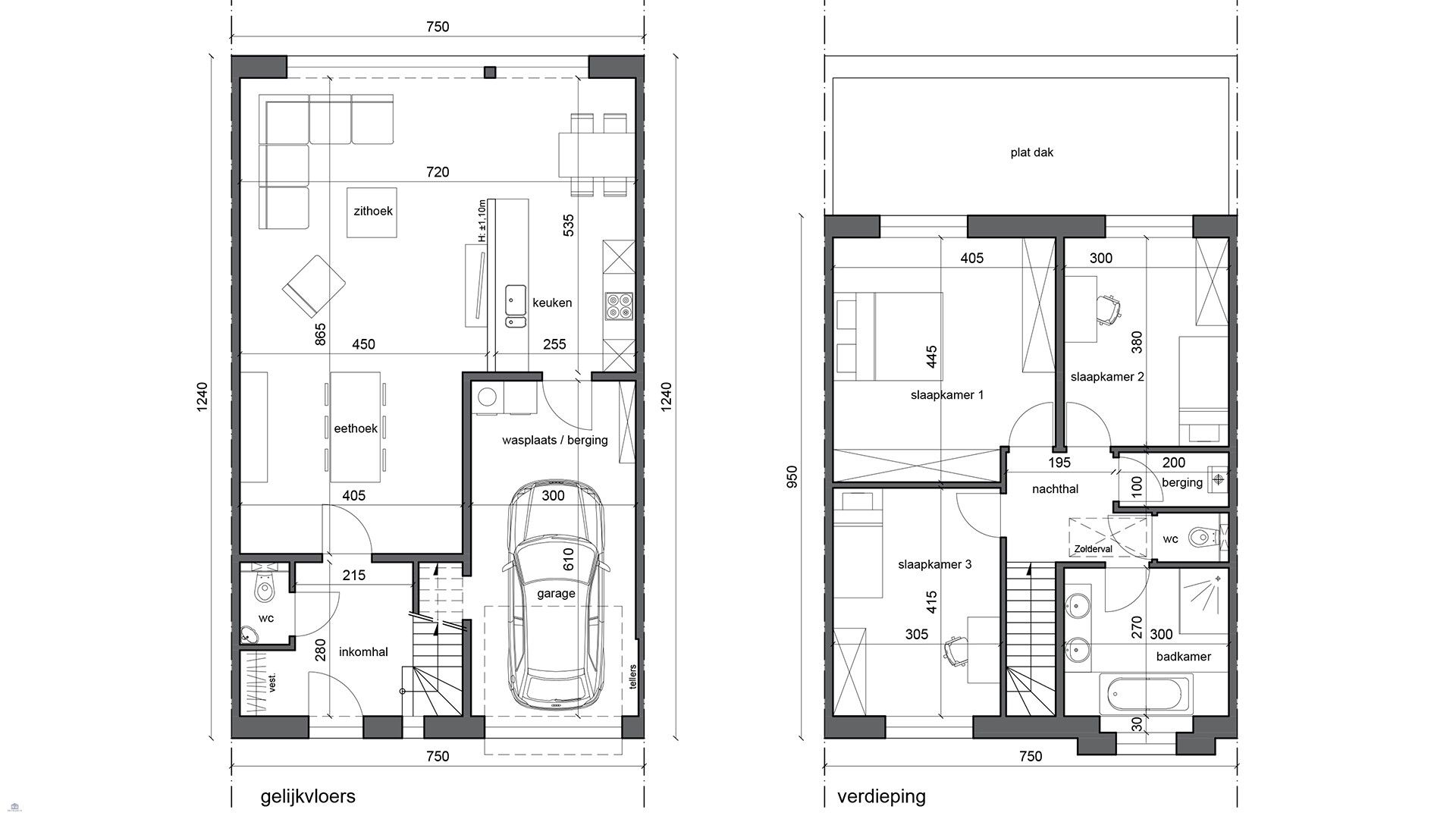 Nieuw te bouwen woning te Borsbeke foto 2