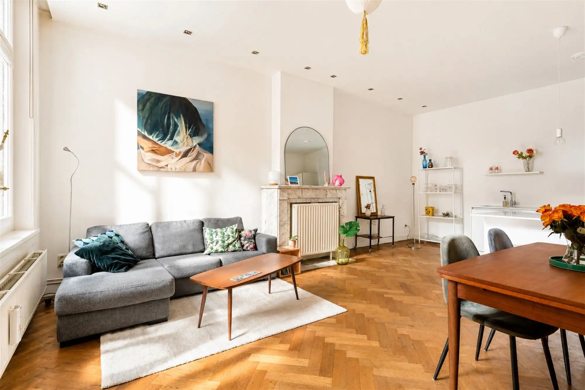 Charmant appartement (80m²) vlakbij centrum Antwerpen foto 2