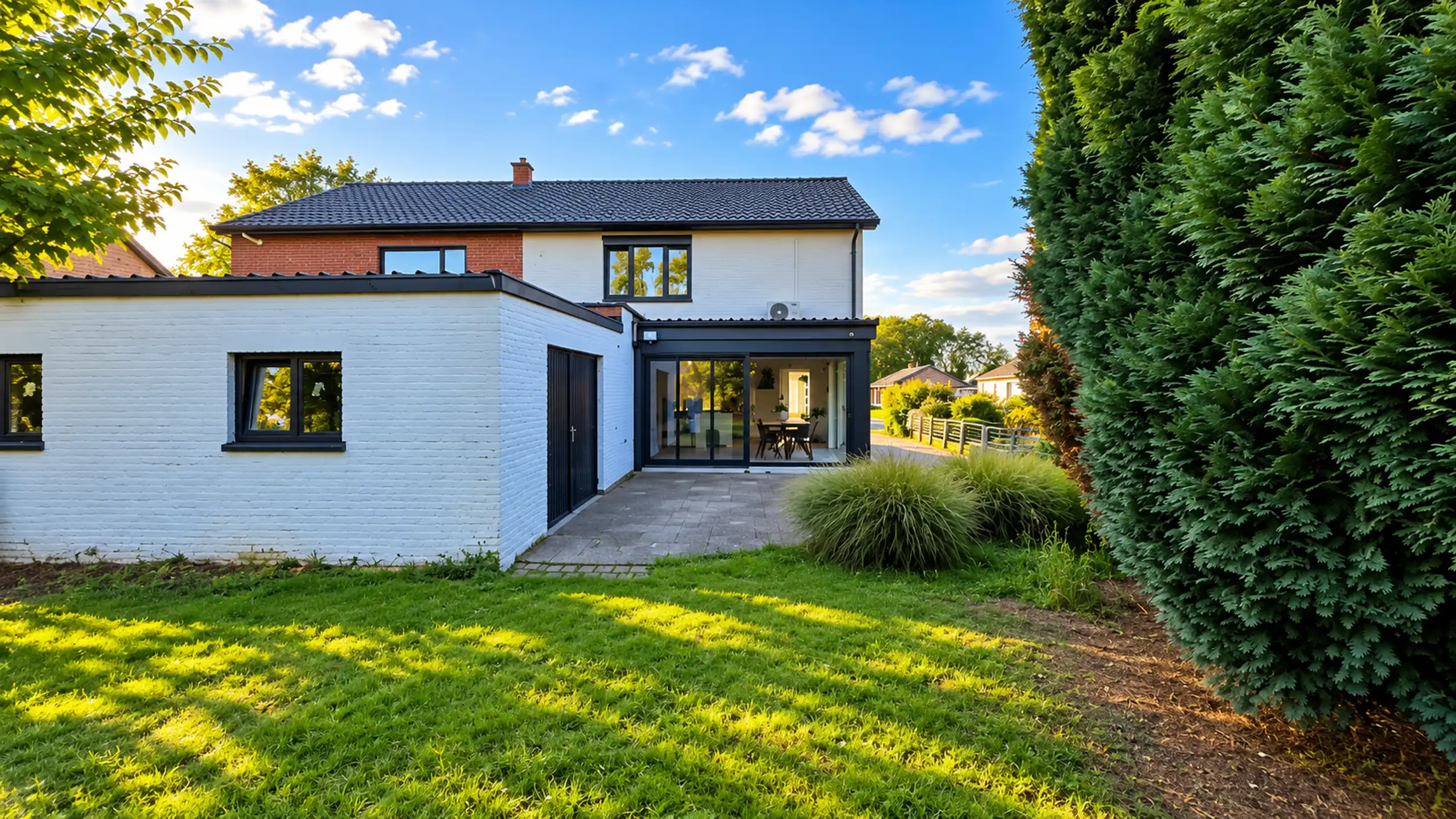 Halfopen bebouwing met 3 slaapkamers, garage en ruime tuin! foto 51