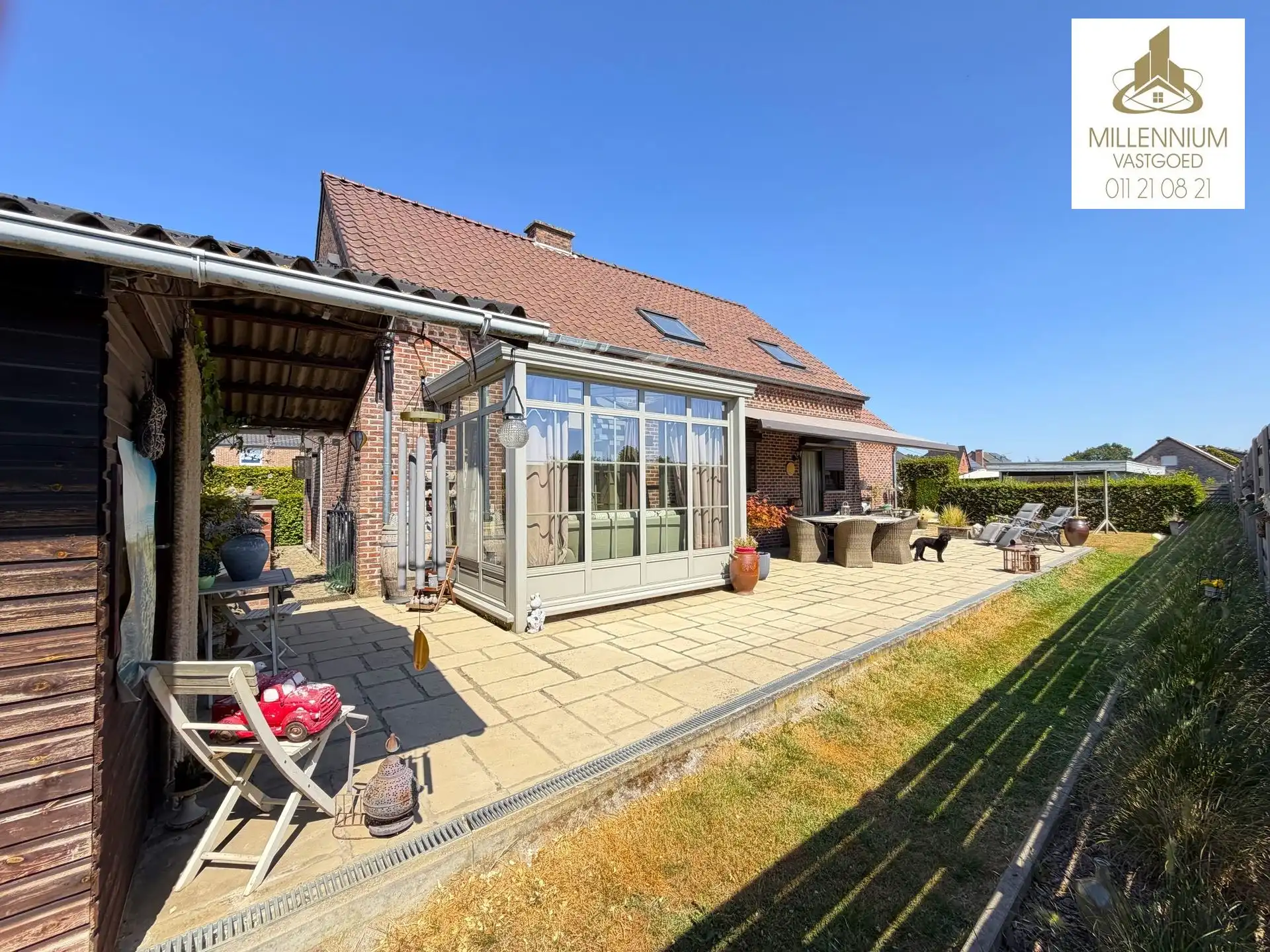 Ruime 3-slpk woning zwembad  foto 32