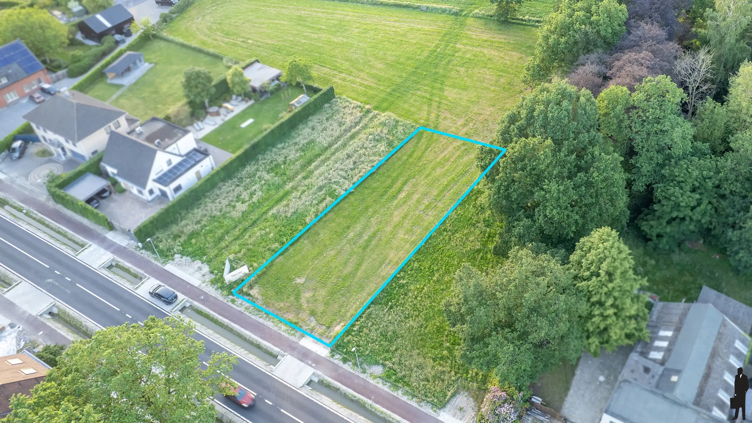 Prachtige bouwgrond voor open bebouwing op toplocatie in Achterbroek foto 4