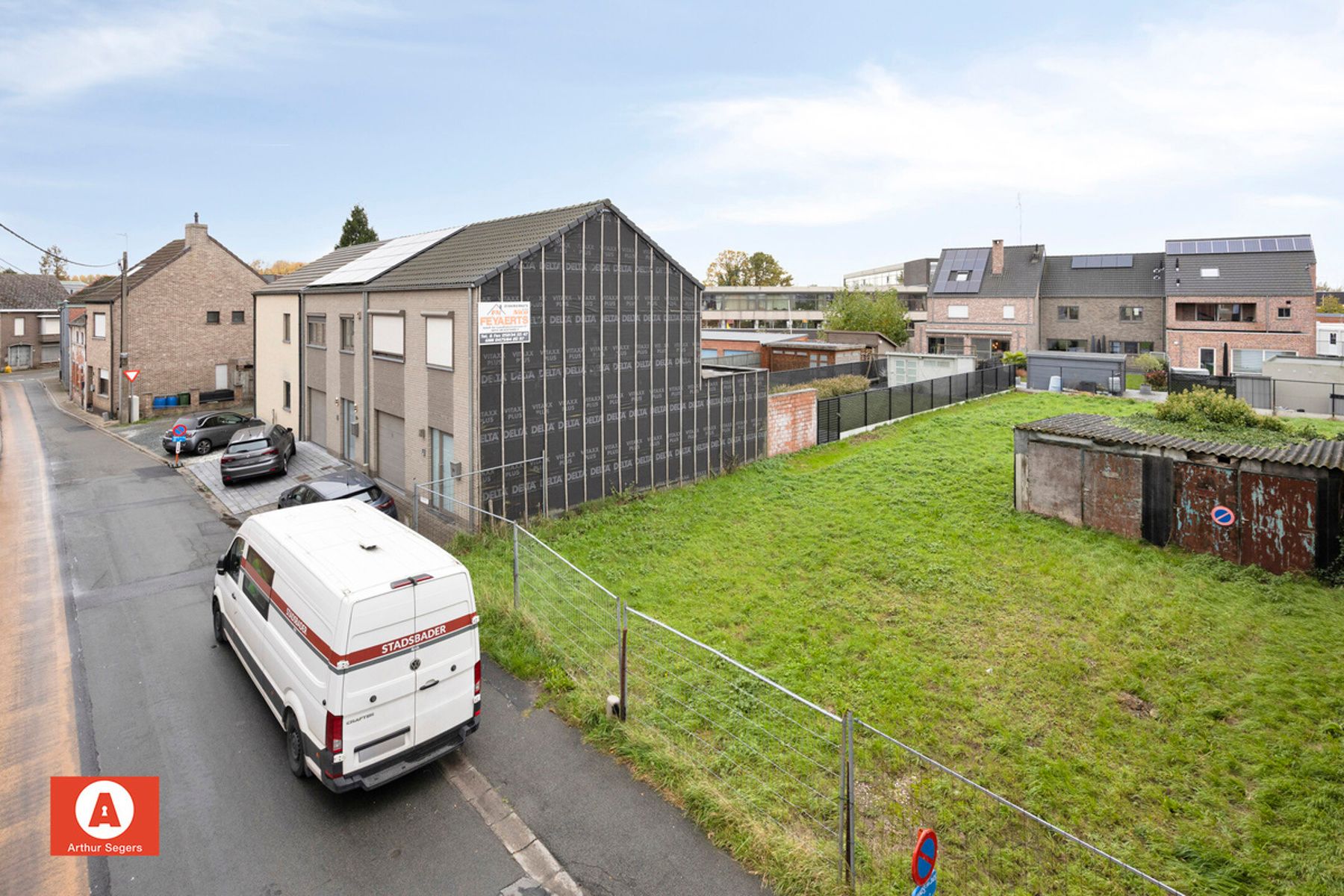 Bouwgrond voor gesloten bebouwing nabij centrum Buggenhout foto 2