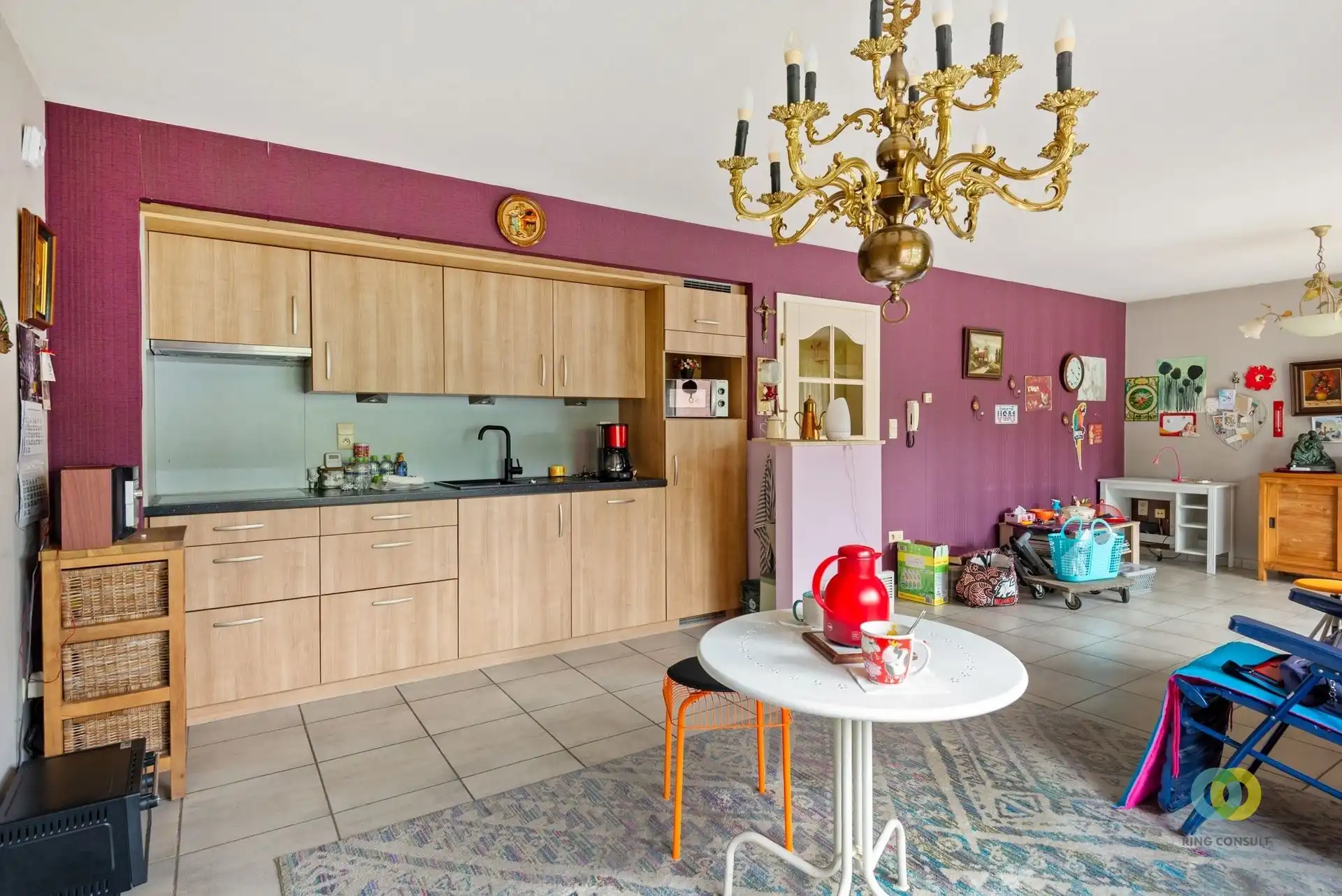 Gelijksvloer appartement met twee kamers en tuin foto 4