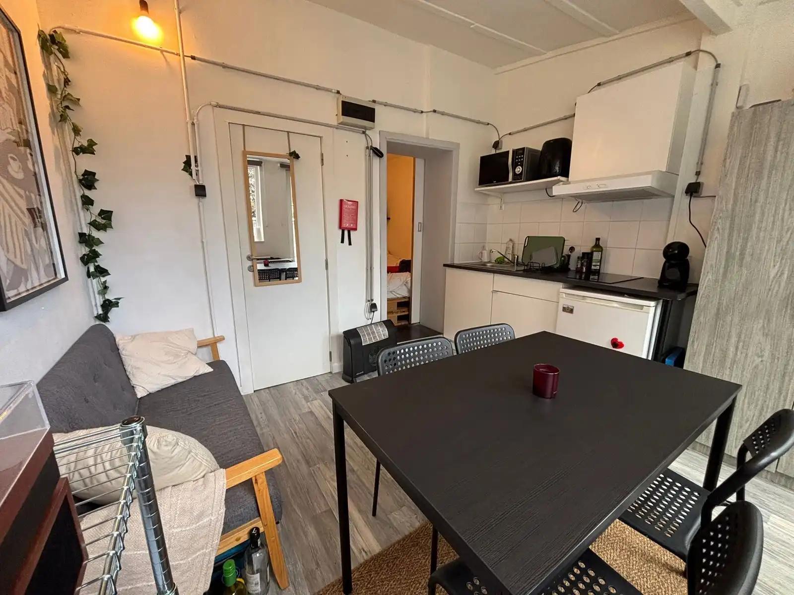 Kamer met kitchenette en hoogslaper!  foto 2