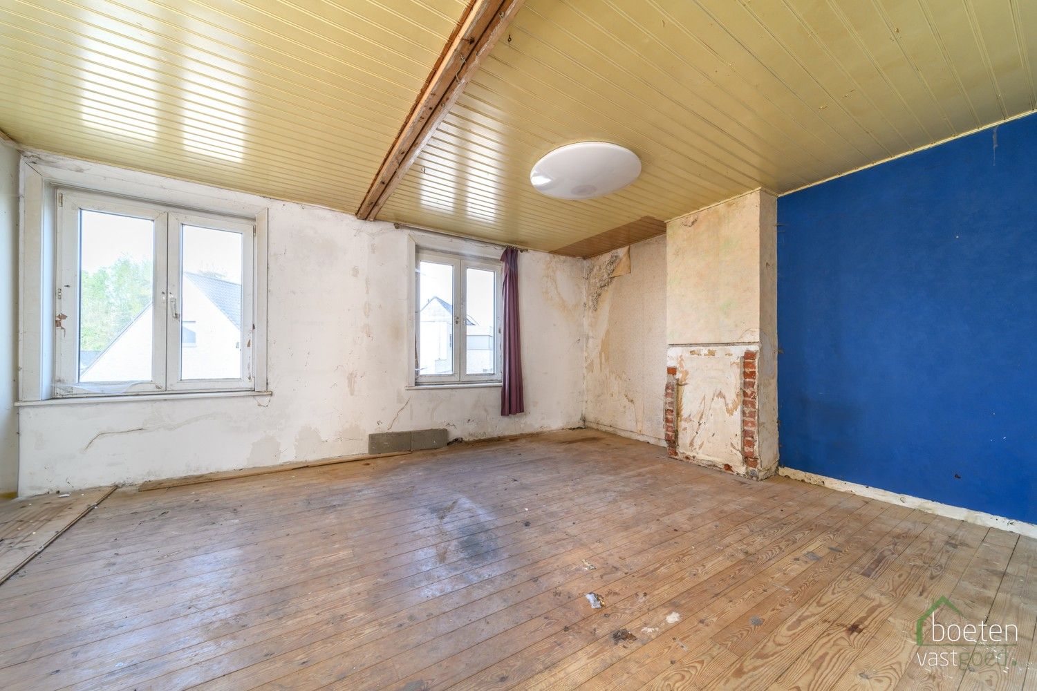 BEVEREN AAN DE IJZER: Renovatieproject en/of (deels) te slopen woonhuis met zuidgerichte tuin op 279m² grondopp. foto 14