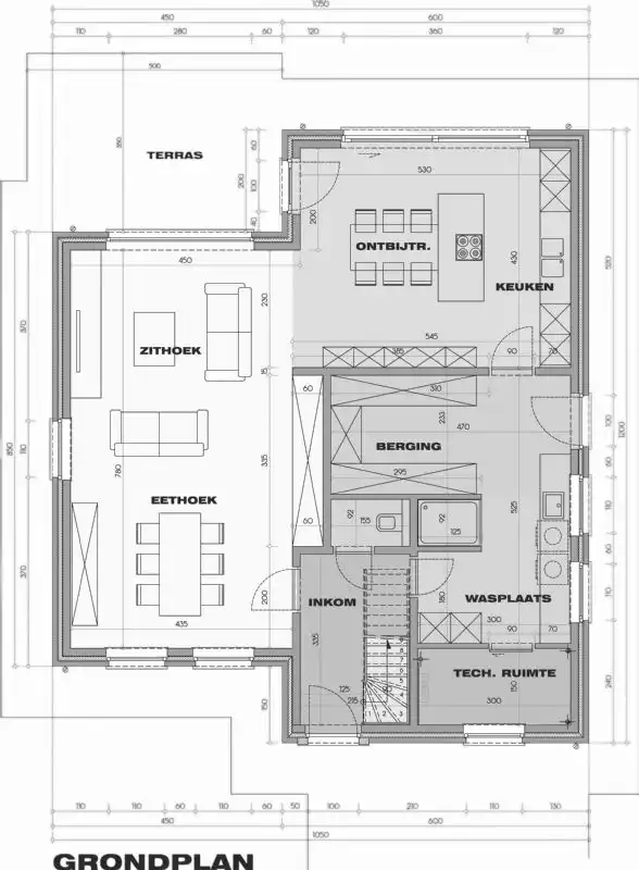 Nieuw te bouwen alleenstaande woning te Harelbeke. foto 3