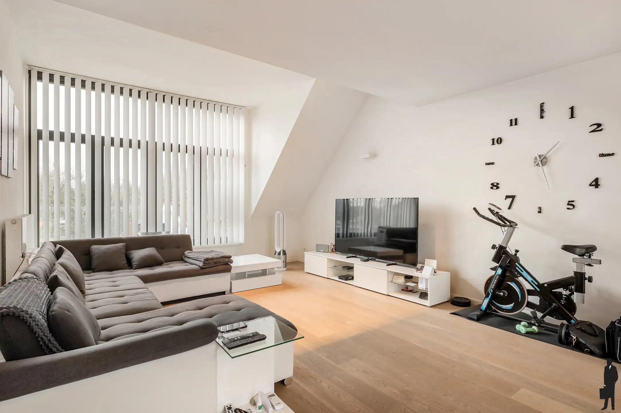 Ruim duplex appartement met 2 slaapkamers in het centrum van Heide foto 7