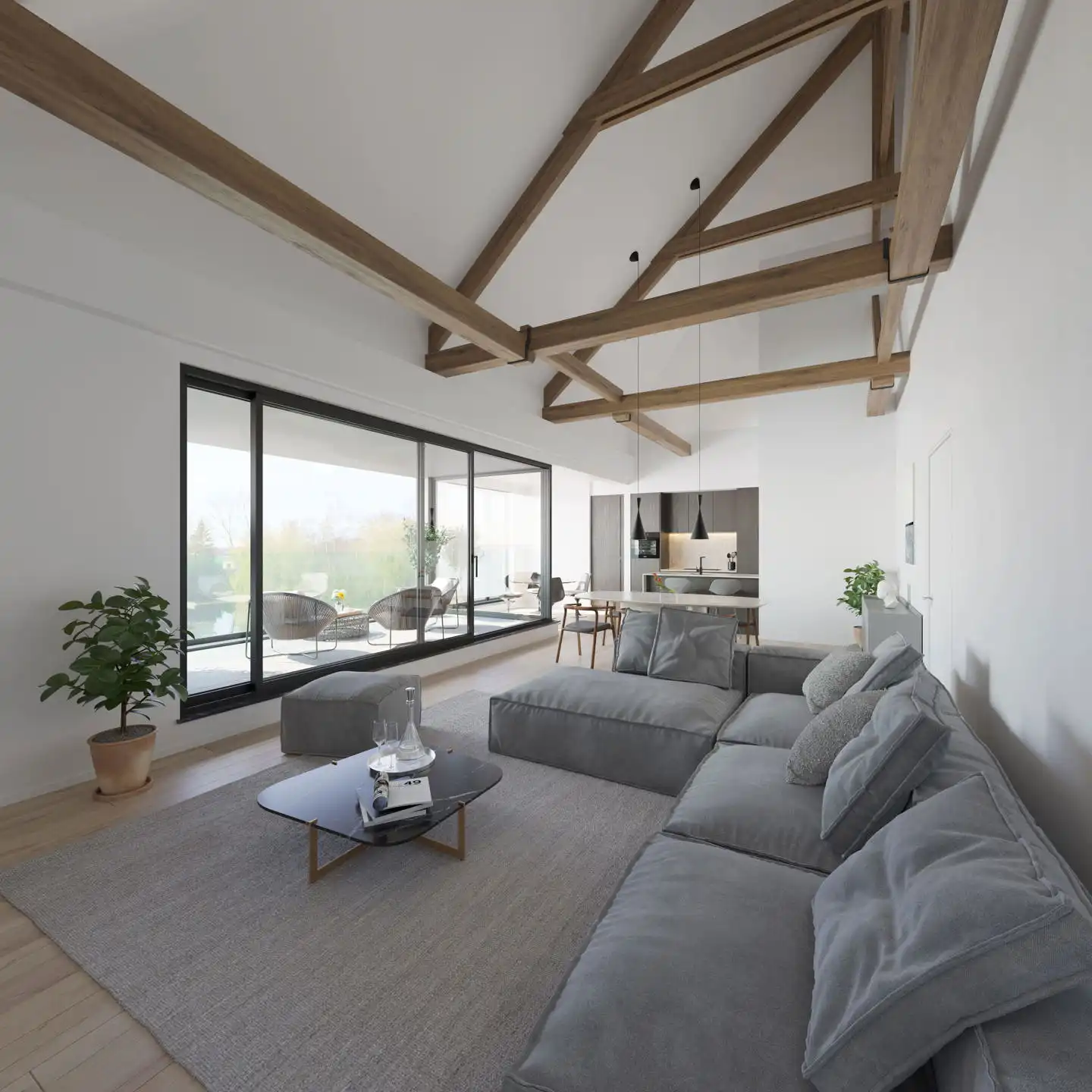 Nieuwbouwappartement met ruim terras en adembenemend zicht foto 2