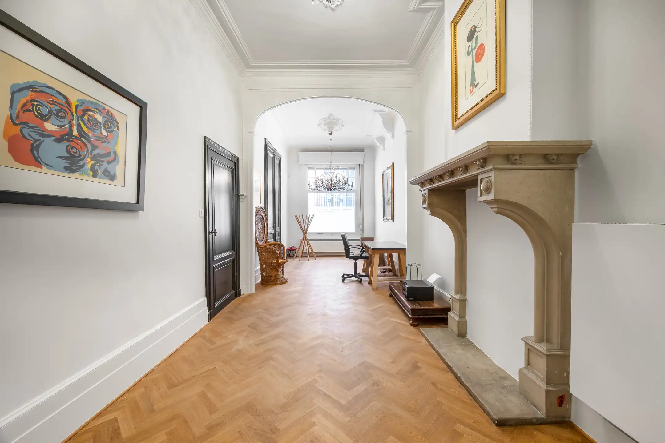 Gekoppelde herenwoningen op toplocatie in de stad !  foto 13