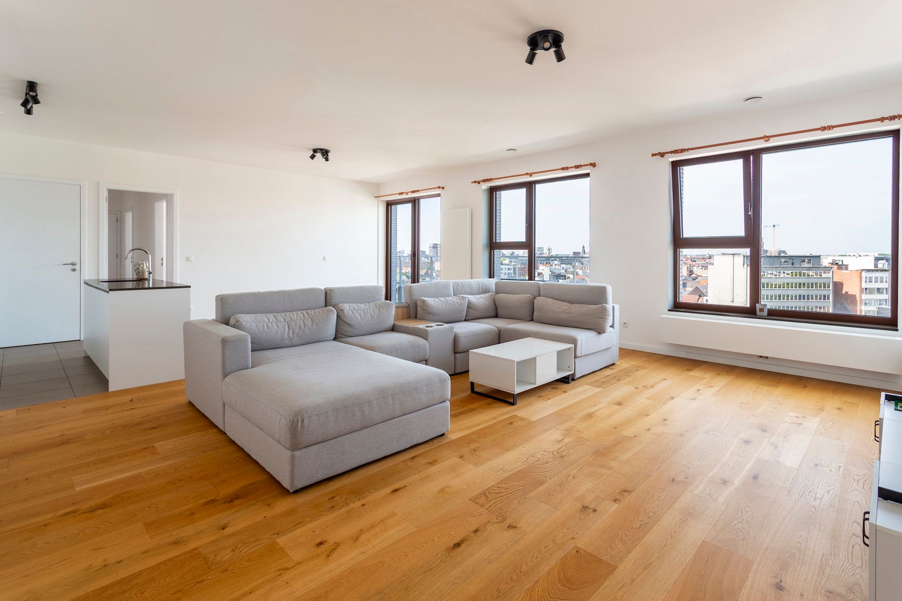 2 slpkappartement met terras & prachtig zicht over Antwerpen foto 2