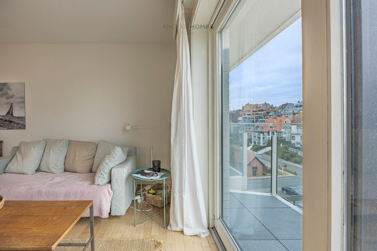 Mooi vakantie-appartement met zongerichte terrassen en open zicht te Duinbergen foto 8