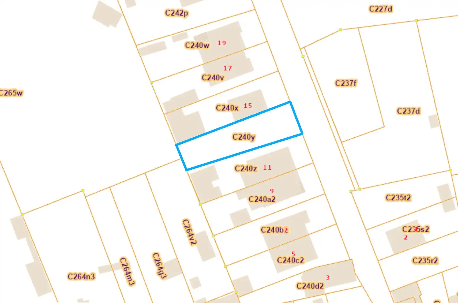 Rustig gelegen bouwgrond (H.O.B.) van 4a92ca in het centrum van As foto 2