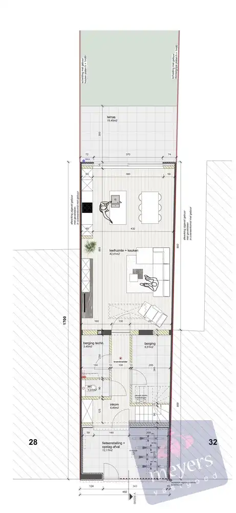 Te renoveren woning met goedgekeurde plannen – Hasselt foto 20