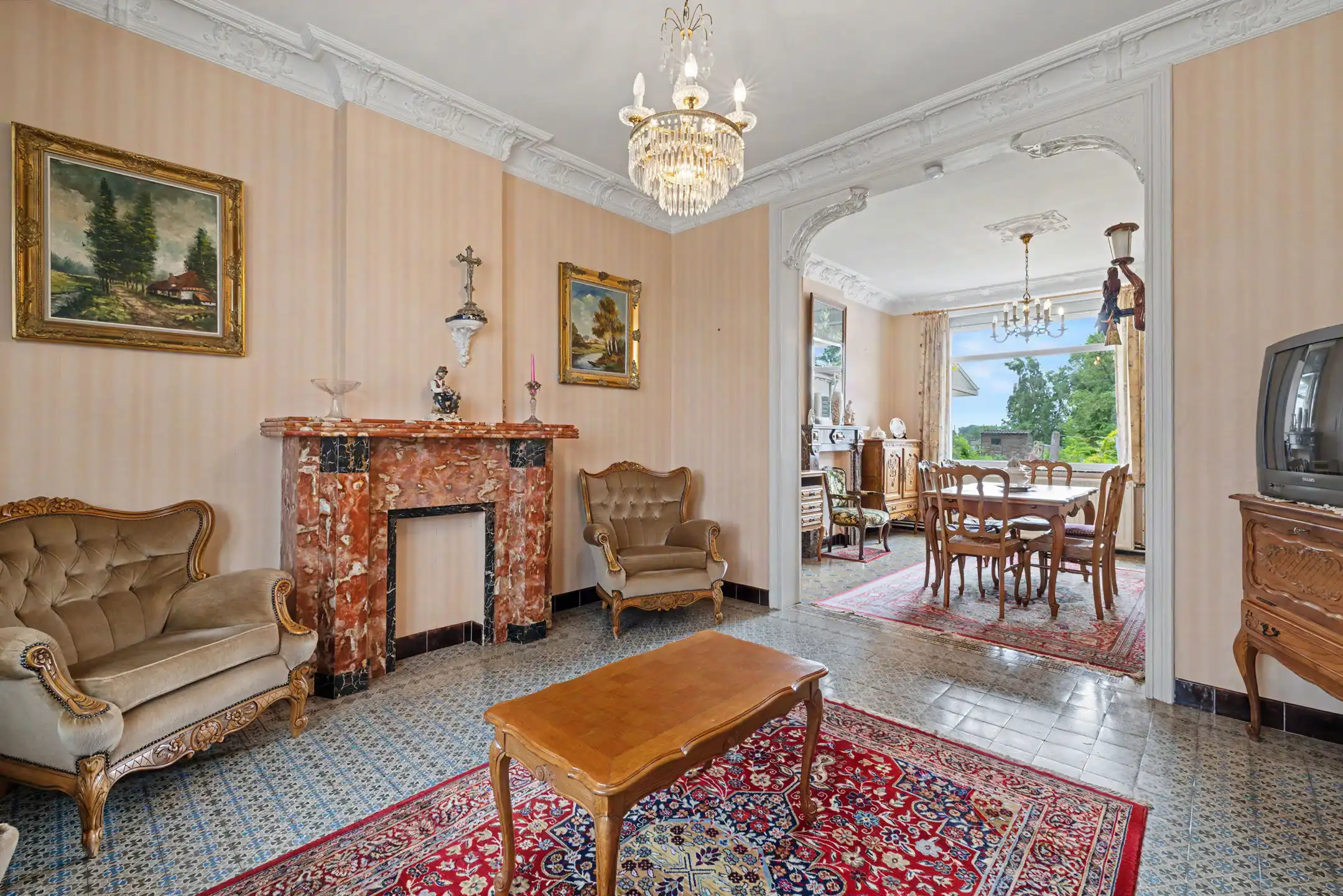Charmante herenwoning met authentieke elementen, grote tuin en weide op 17a 70ca foto 7