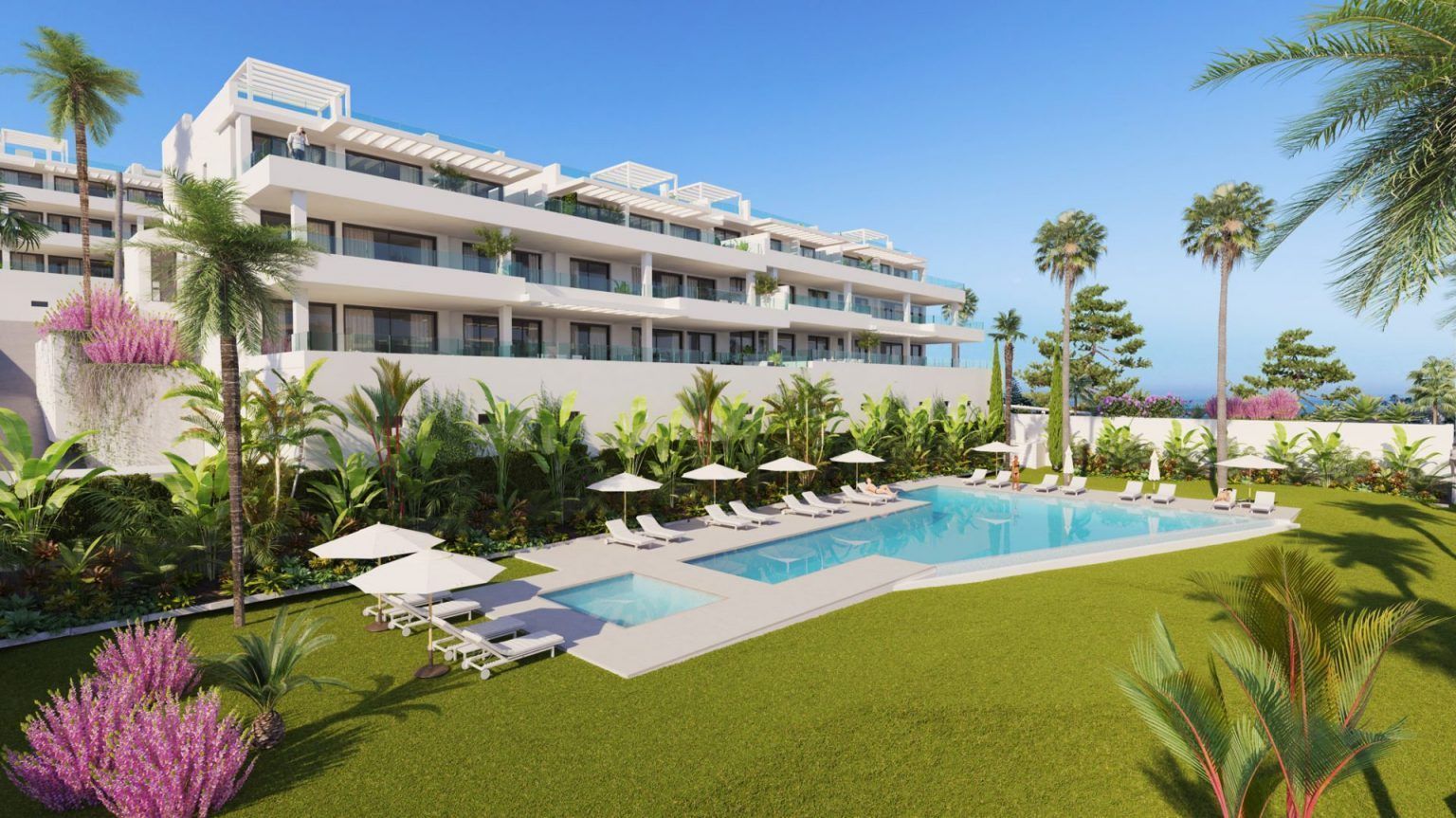 MODERNE APPARTEMENTEN OP LOOPAFSTAND VAN HET STRAND - ESTEPONA foto 2