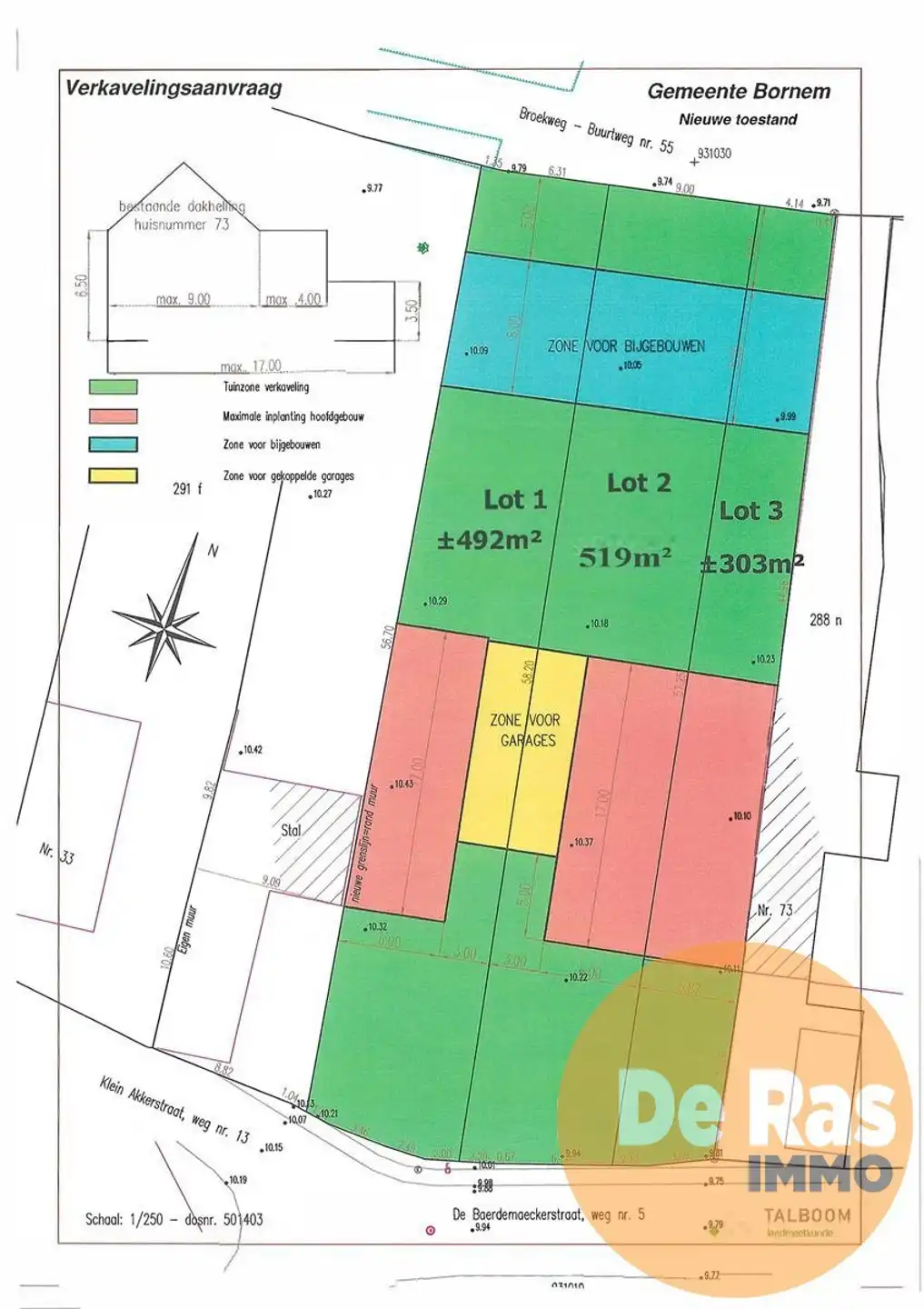 HINGENE - Bouwgrond GB op mooie, groene locatie foto {{pictureIndex}}