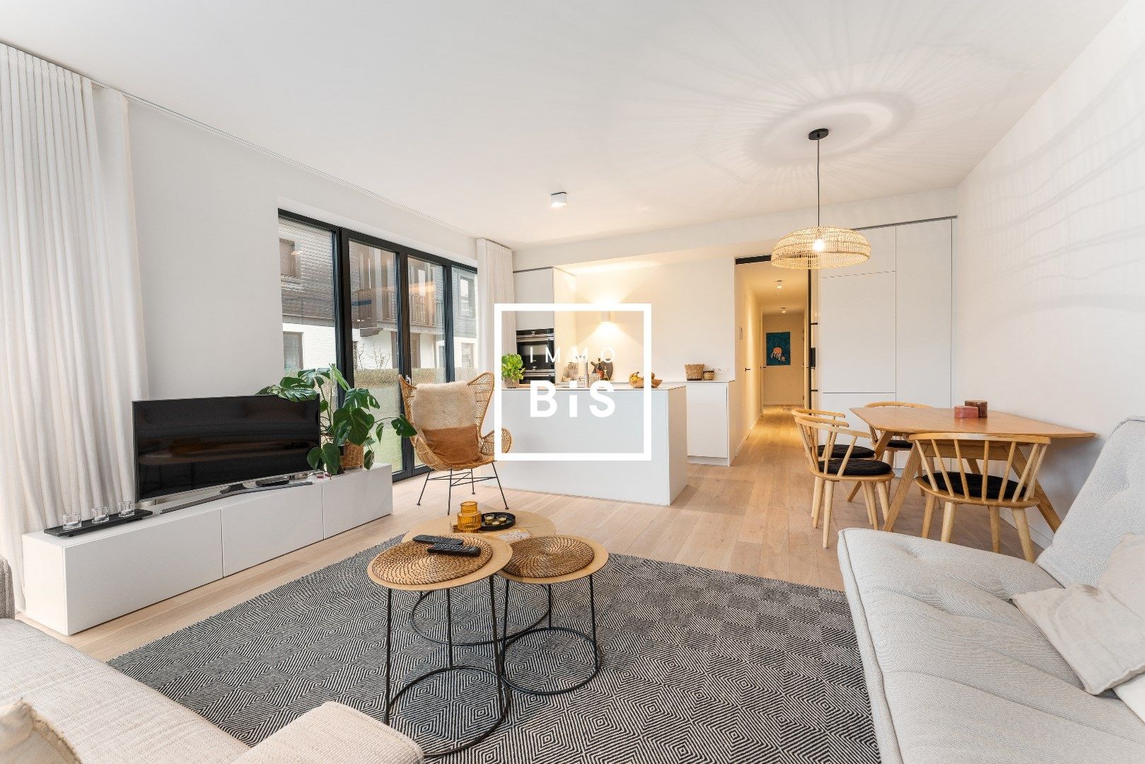 Mooi gelijkvloersappartement rustig gelegen in een kleine residentie te Duinenwater foto 3