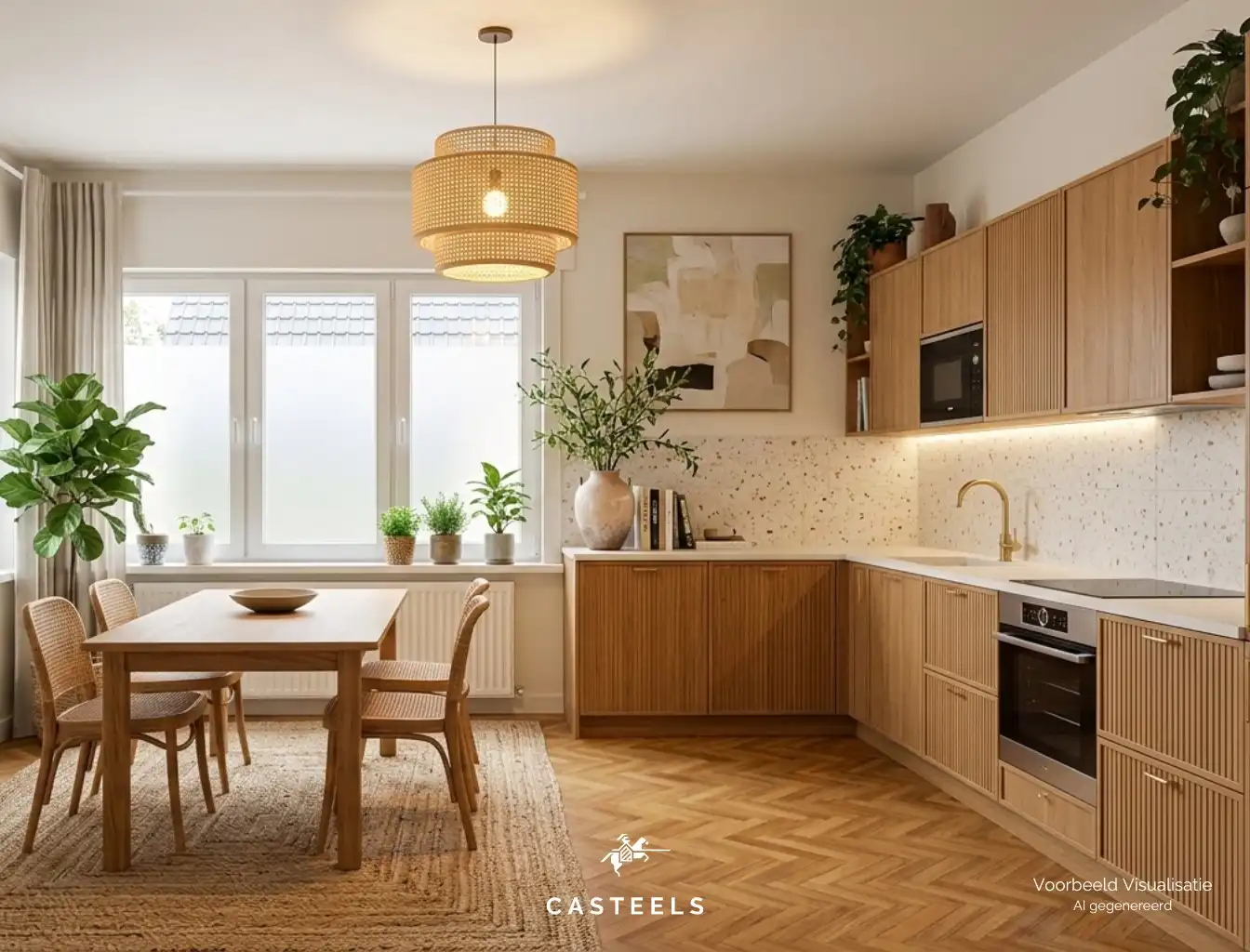 Ruime gezinswoning met zonnige tuin te koop in Lokeren foto 10