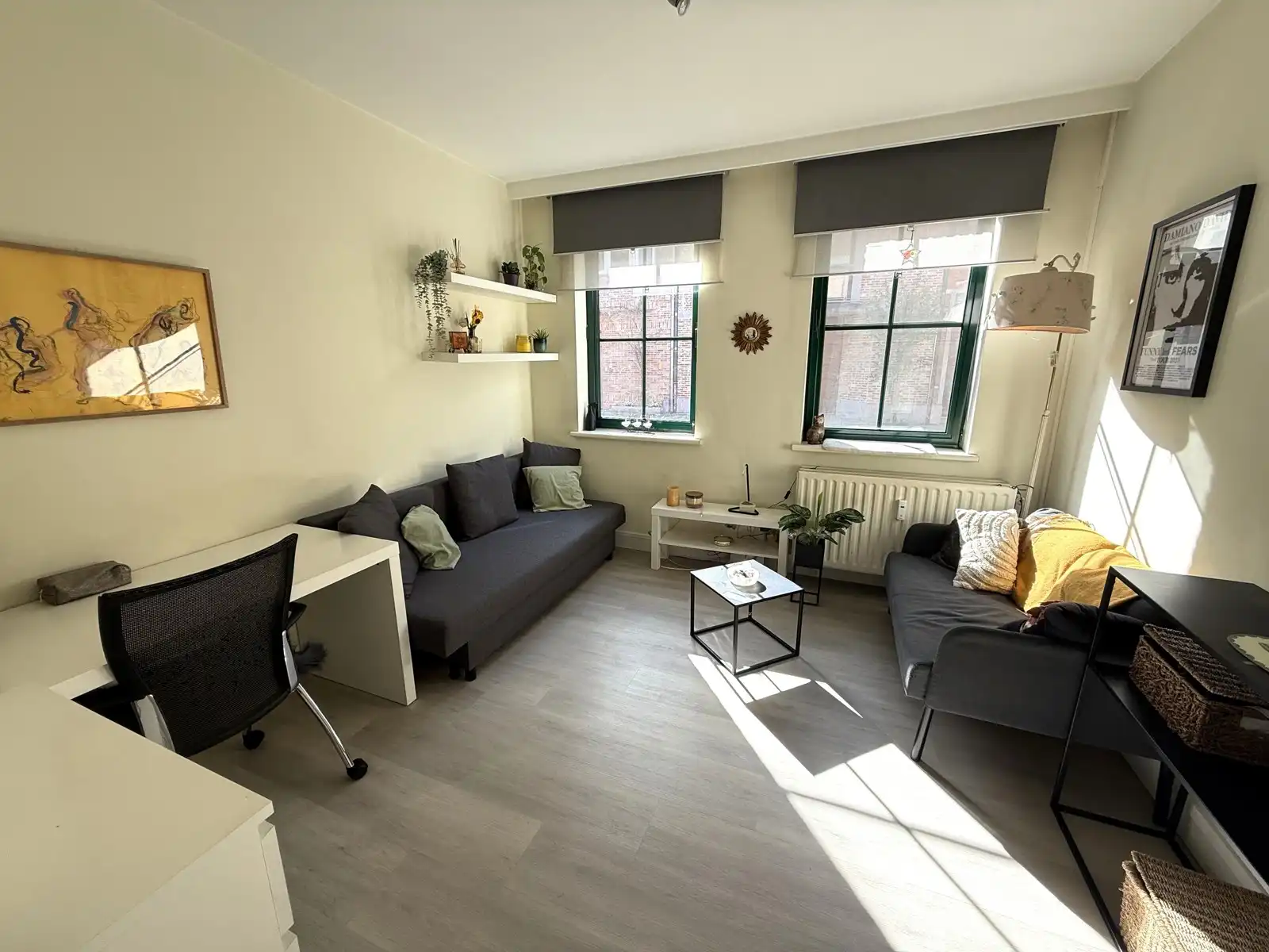 Leuke studentenstudio met parking -toplocatie centrum Leuven foto {{pictureIndex}}