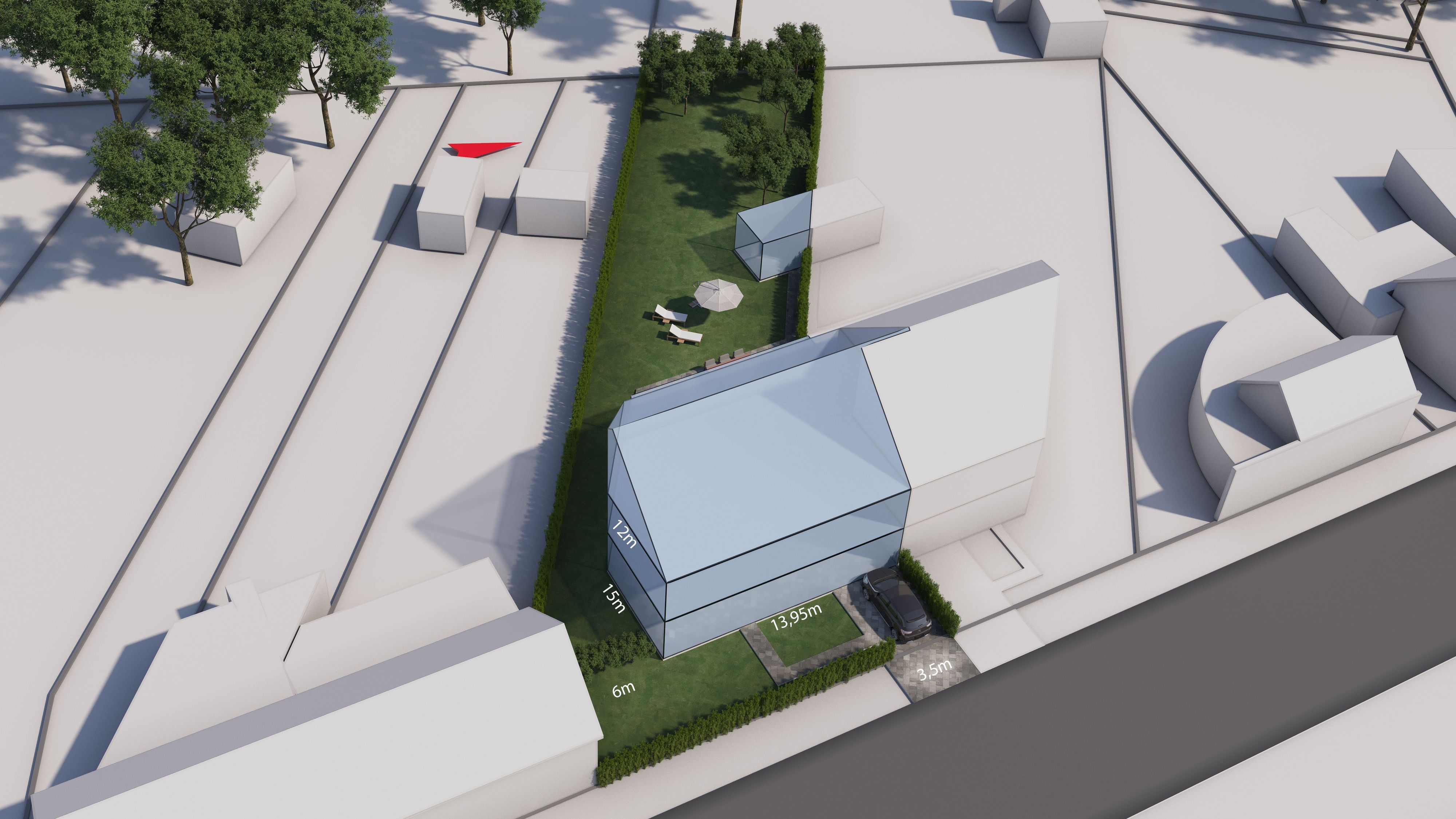 Riant te bebouwen lot in Blanden: omringd door natuur foto {{pictureIndex}}