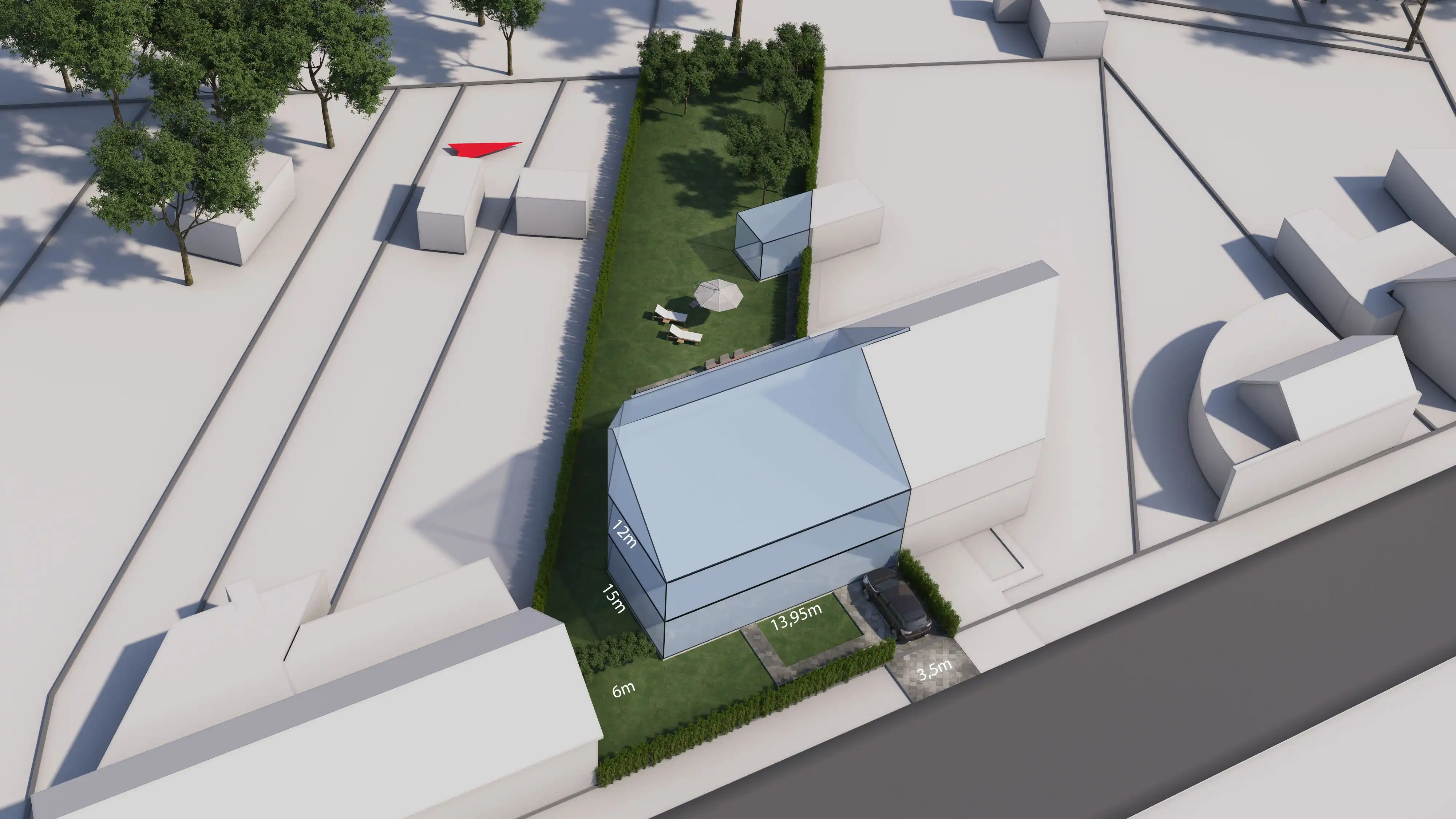 Riant te bebouwen lot in Blanden: omringd door natuur foto {{pictureIndex}}