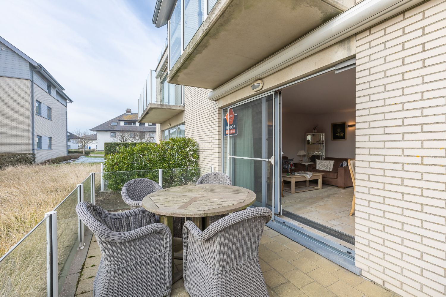 1 slaapkamer appartement met fantastisch Zuid-georiënteerd terras! foto 3