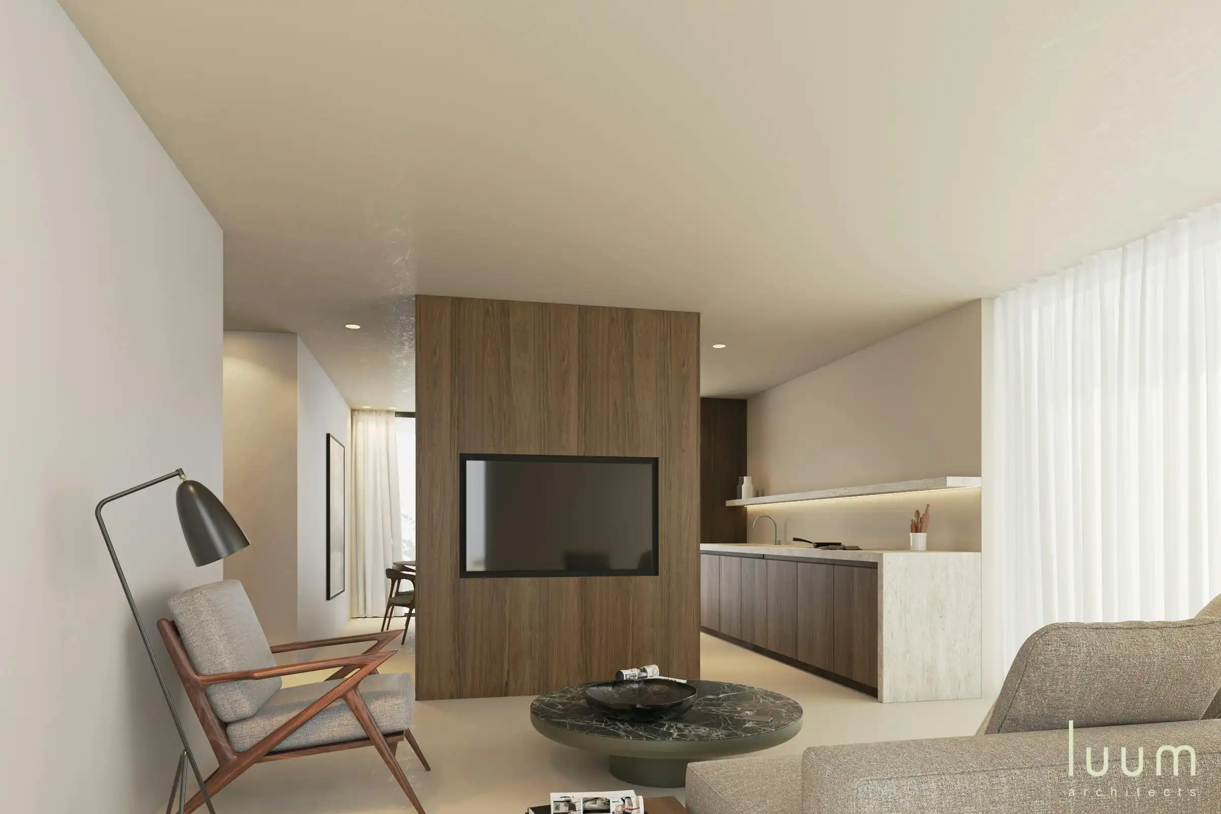 Penthouse (100m²) met ruime terrassen in residentie Cézanne foto 5