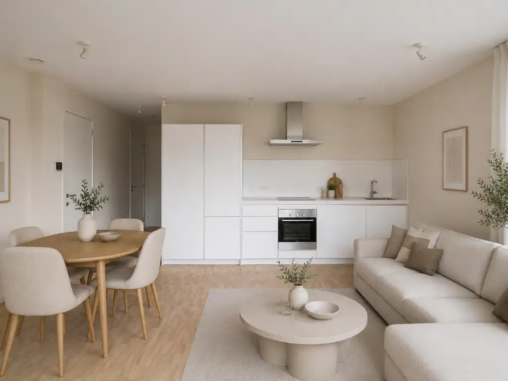 Instapklaar stadsappartement met 1 slaapkamer en EPC B-score nabij het Citadelpark en station Gent-Sint-Pieters foto 3