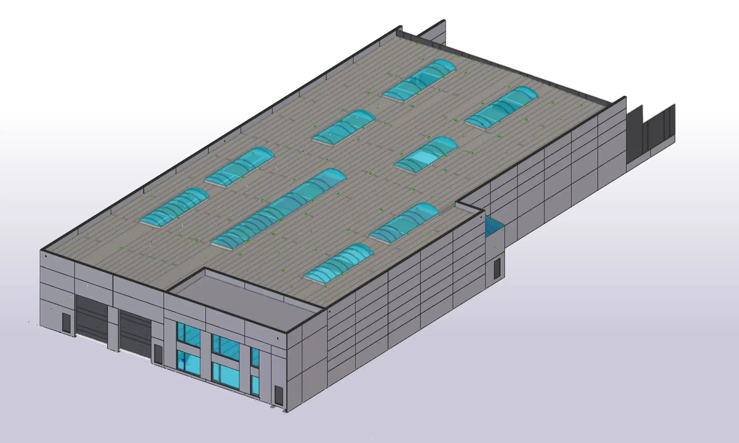 Wommelgem: magazijn 720m² met kantoren 225m² foto 3