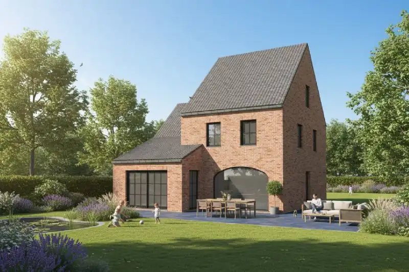 Nieuw te bouwen alleenstaande woning te Zwevezele. foto 2