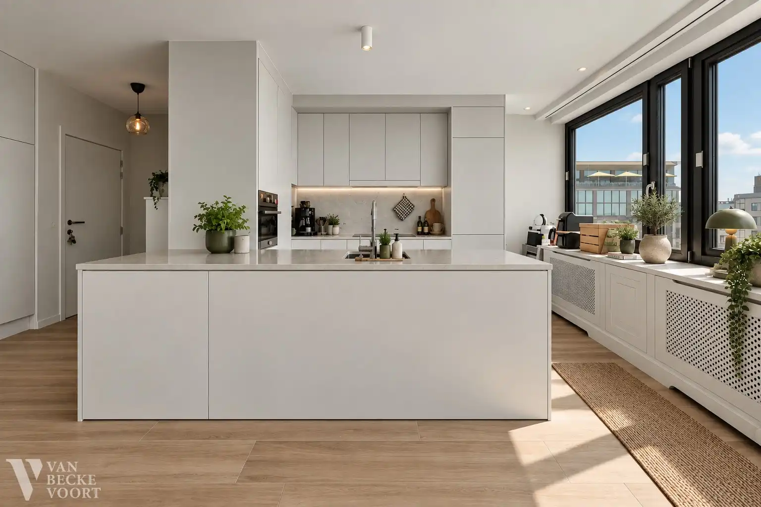 Wonen aan het park: stijlvol gerenoveerd appartement met uitzonderlijk uitzicht foto {{pictureIndex}}