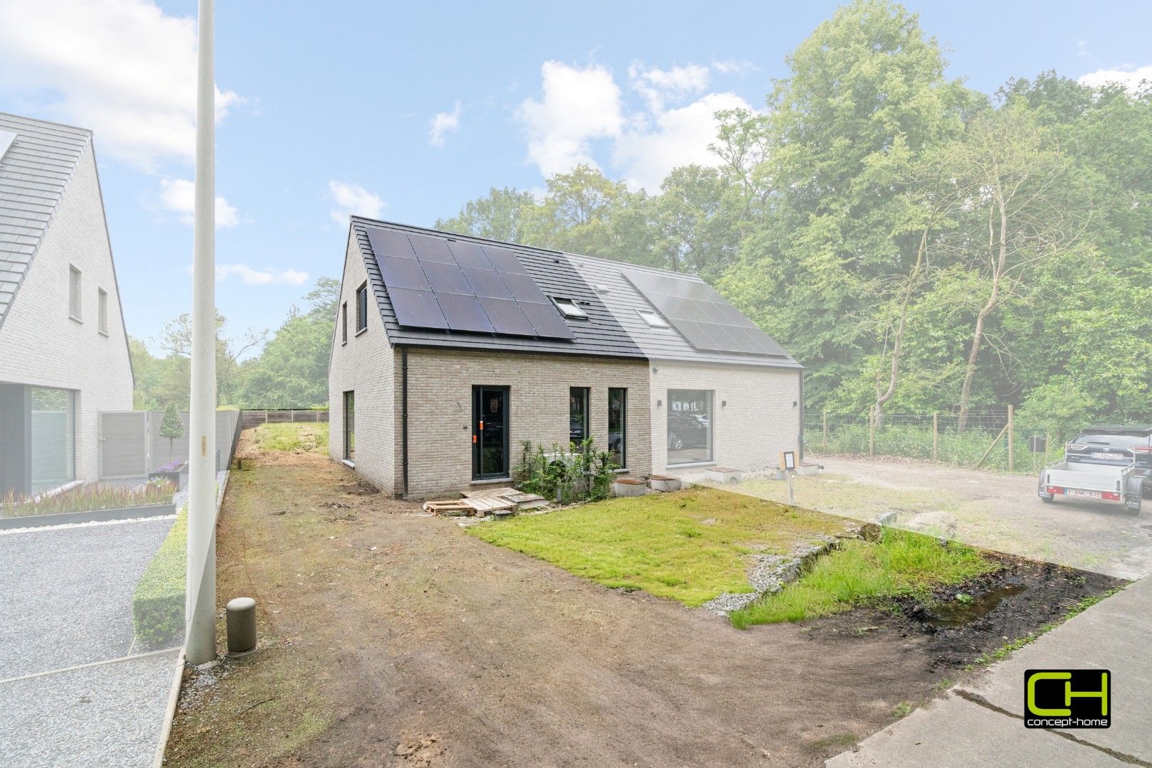 Nieuwbouwwoning met drie slaapkamers te koop in Evergem foto 1