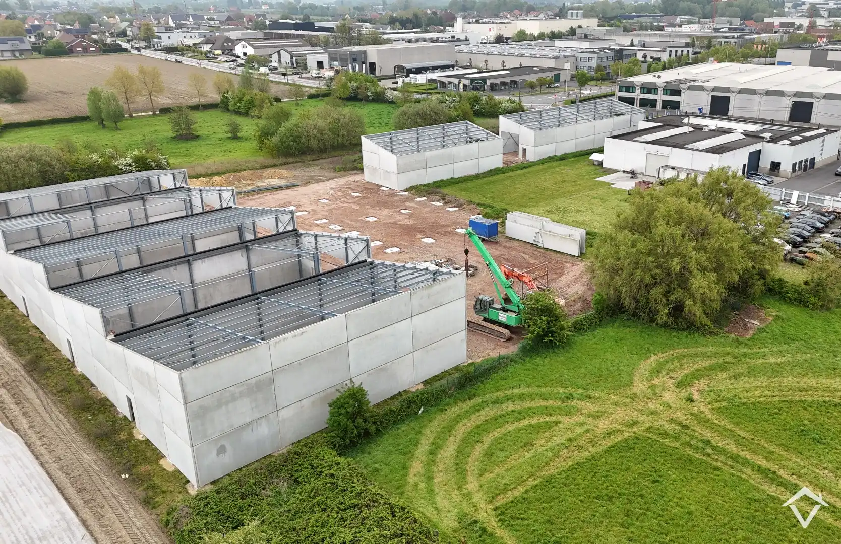 Loods NR A te koop – 180 m² KMO-zone Ardopoort te Roeselare foto 15