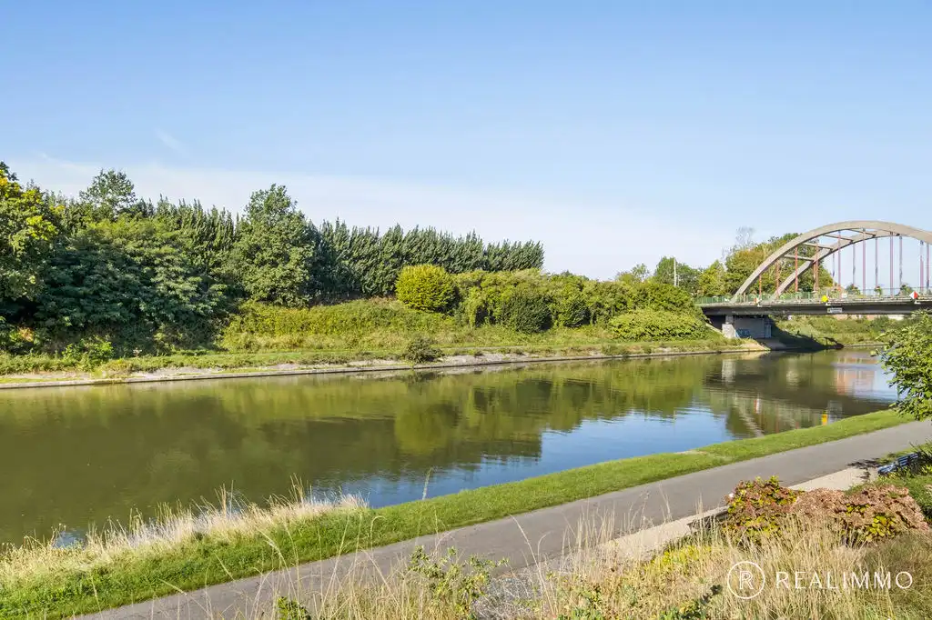 Gelijkvloers wonen op een unieke ligging langs het kanaal Bossuit-Kortrijk! foto 18