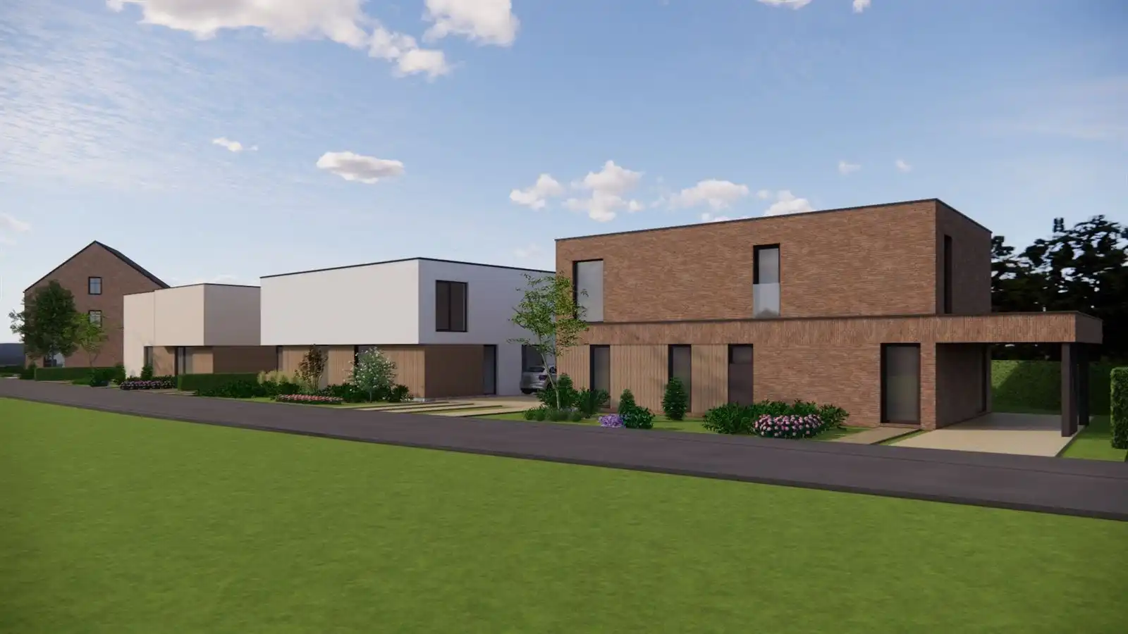 Rustig gelegen nieuwbouwappartement met 3 slaapkamers.  foto {{pictureIndex}}