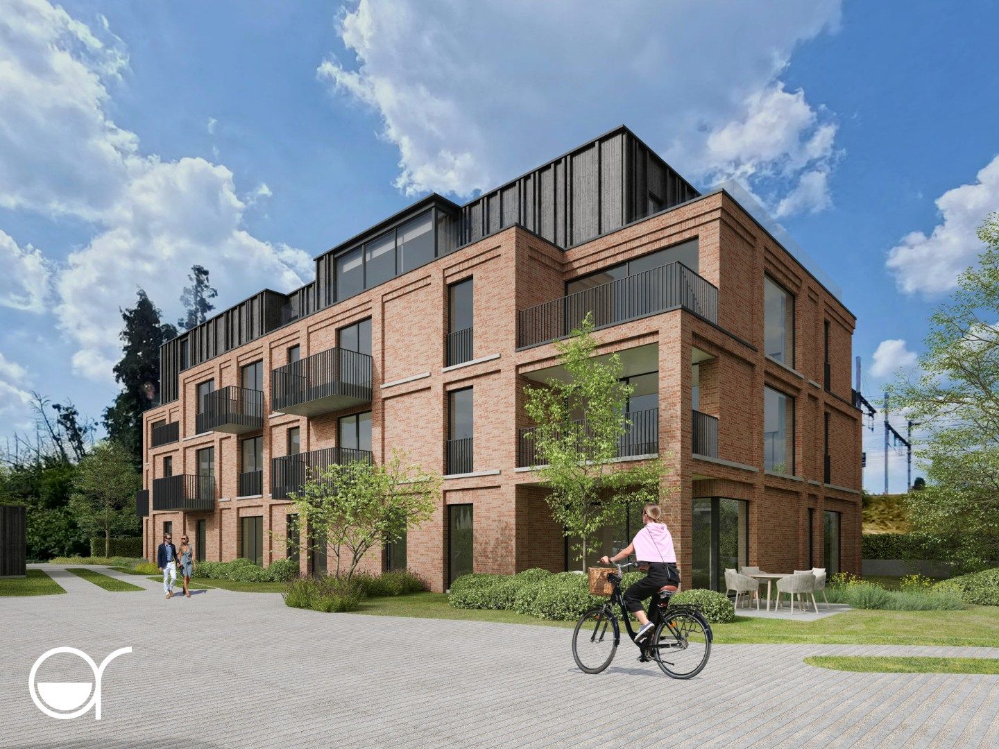 2-slaapkamersappartement met 2 terrassen in nieuwbouwproject Ernest foto 2