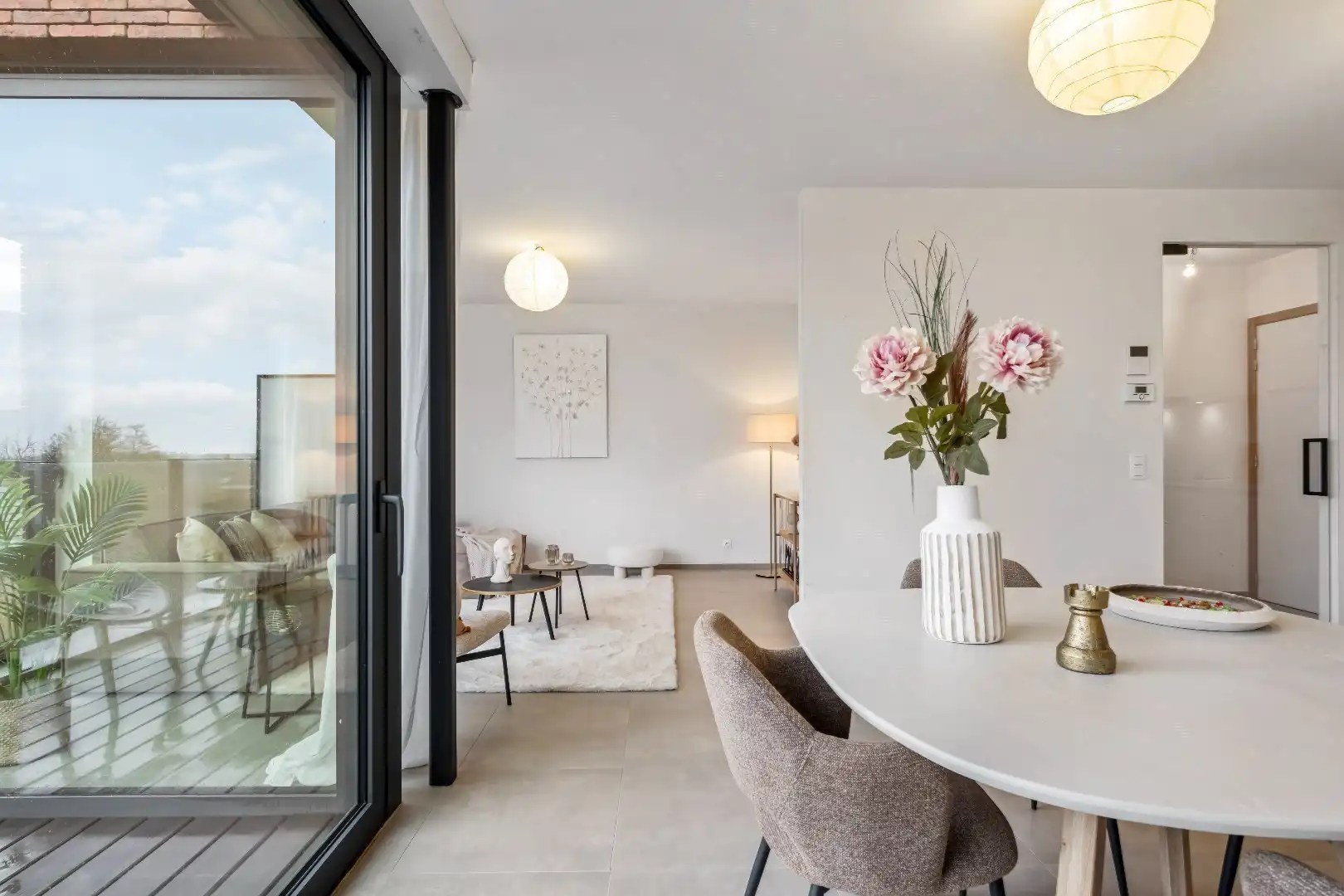 Duplex nieuwbouwappartement met 2 slaapkamers te Beselare foto 9