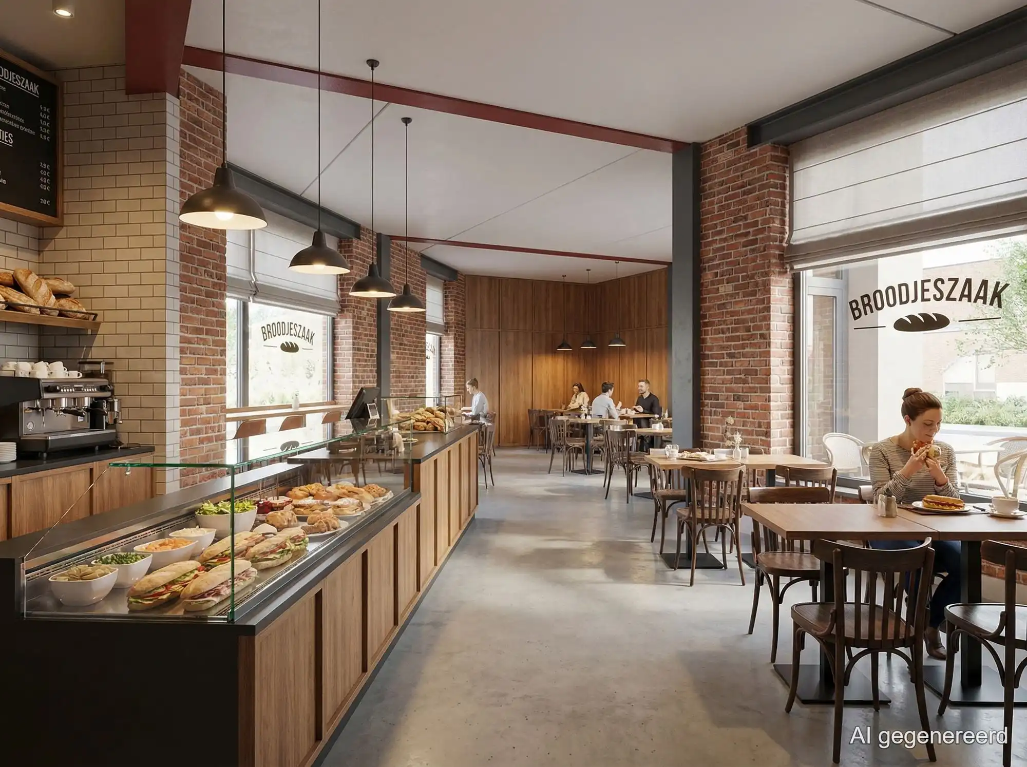 Nieuwbouw handelspand met parkings in Baal/Tremelo te koop! foto 12