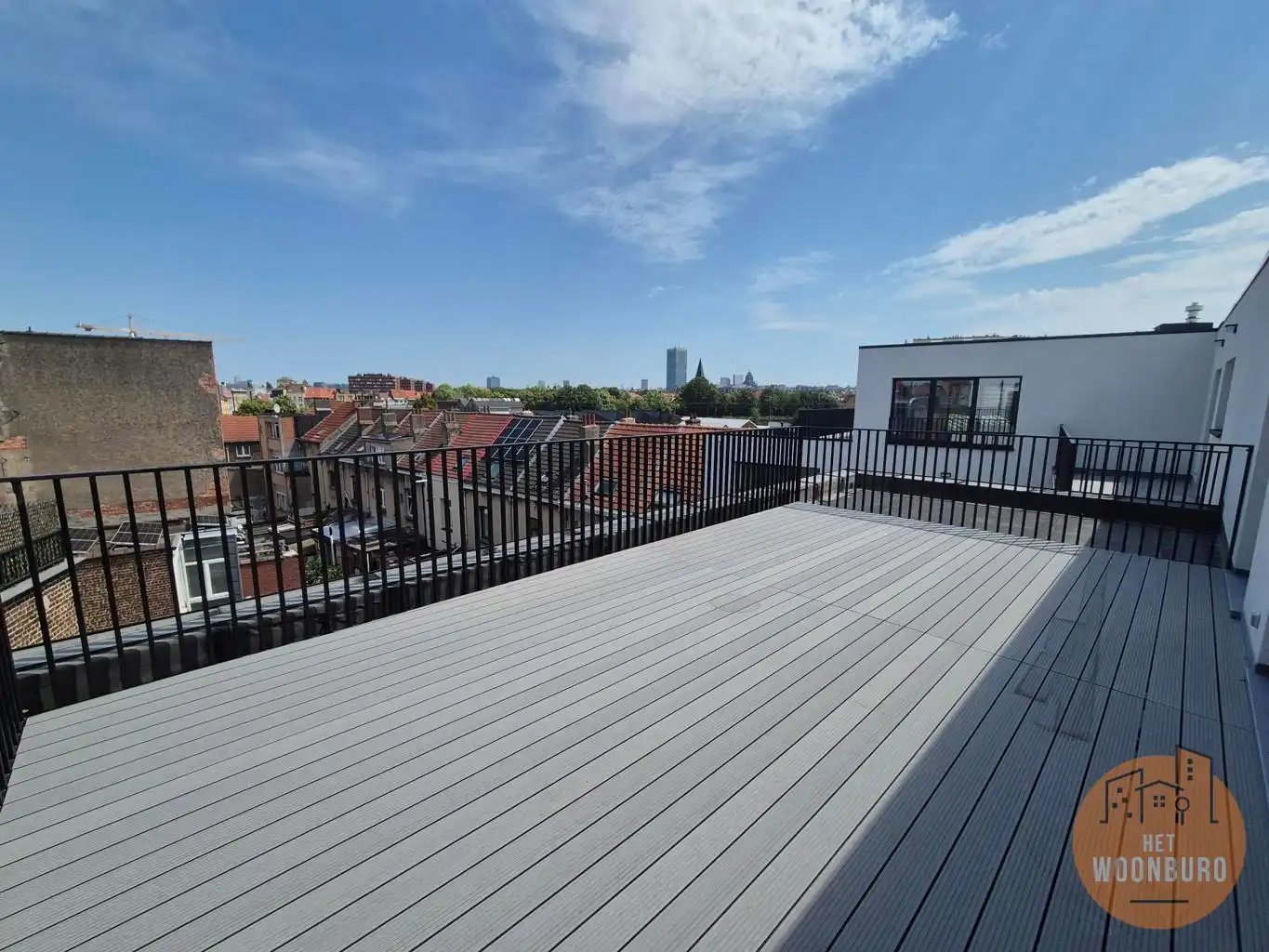 Nieuwbouw duplex met 2 slpks, bureel, terras en kelder foto 14