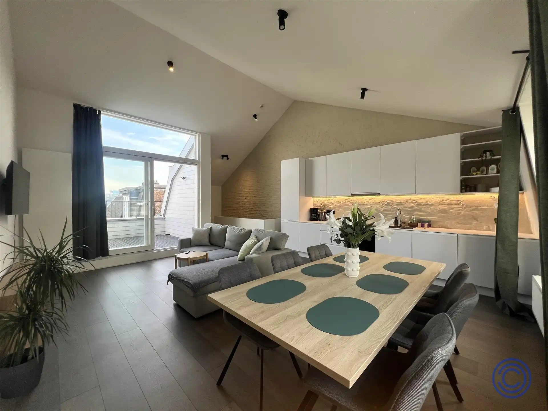 Stijlvole duplex+ terras  in hartje Antwerpen! foto 2