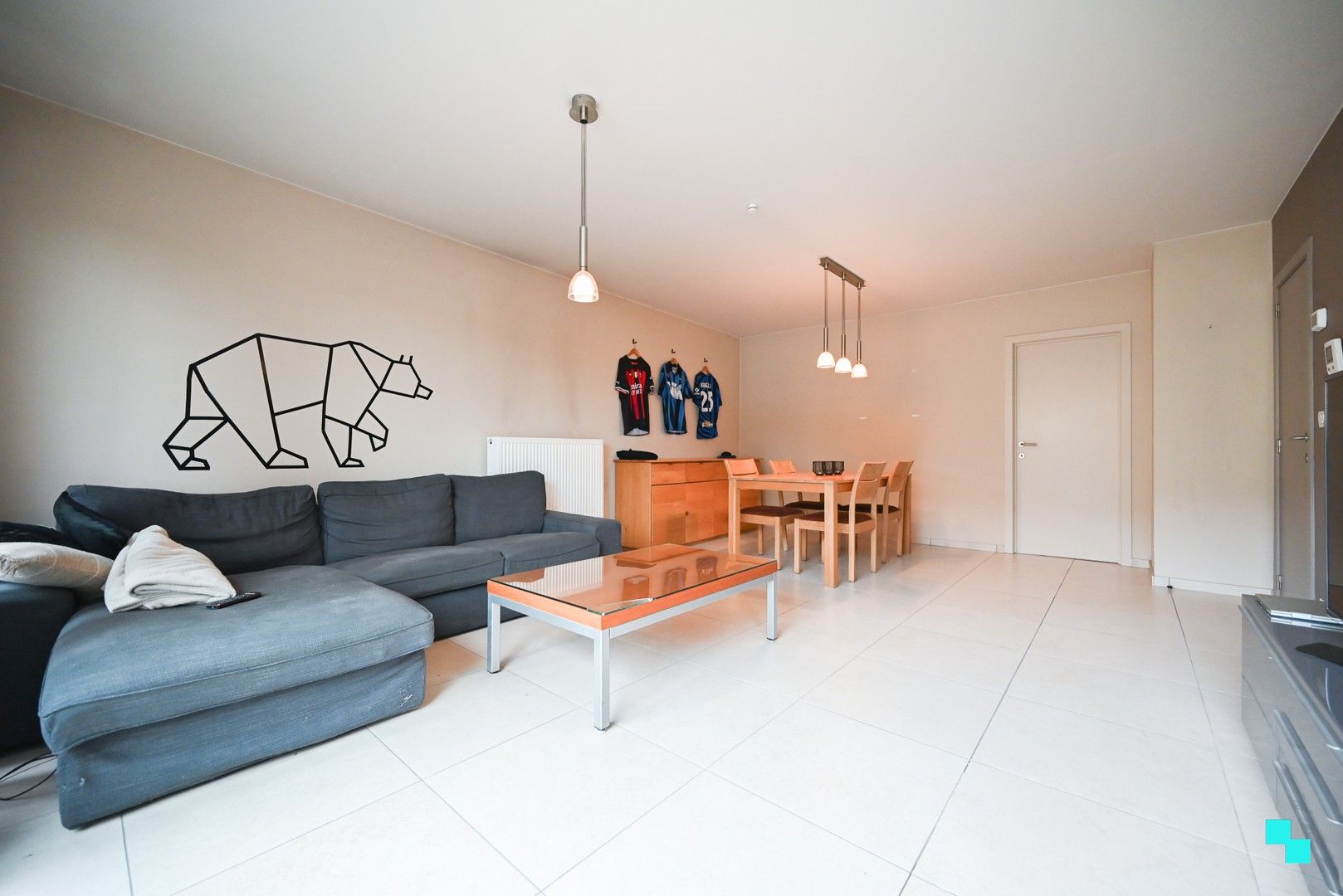 Zuidgericht appartement met twee slaapkamers te Izegem foto 2
