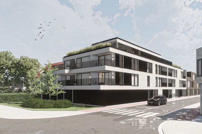 KORTEMARK: Penthouse 3.01 met 2 comfortabele slaapkamers, 2 ensuite-badkamers en 111,60m² uitgestrekt zitterras gelegen op de derde verdieping van Nieuwbouwresidentie Mila en Nora foto 2