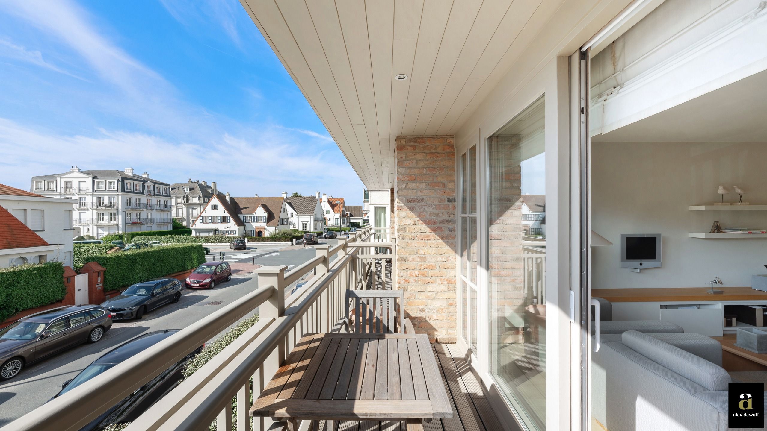 Zuidgericht appartement met breed, zonnig terras [J. Nellenslaan - Albertstrand]. foto 15